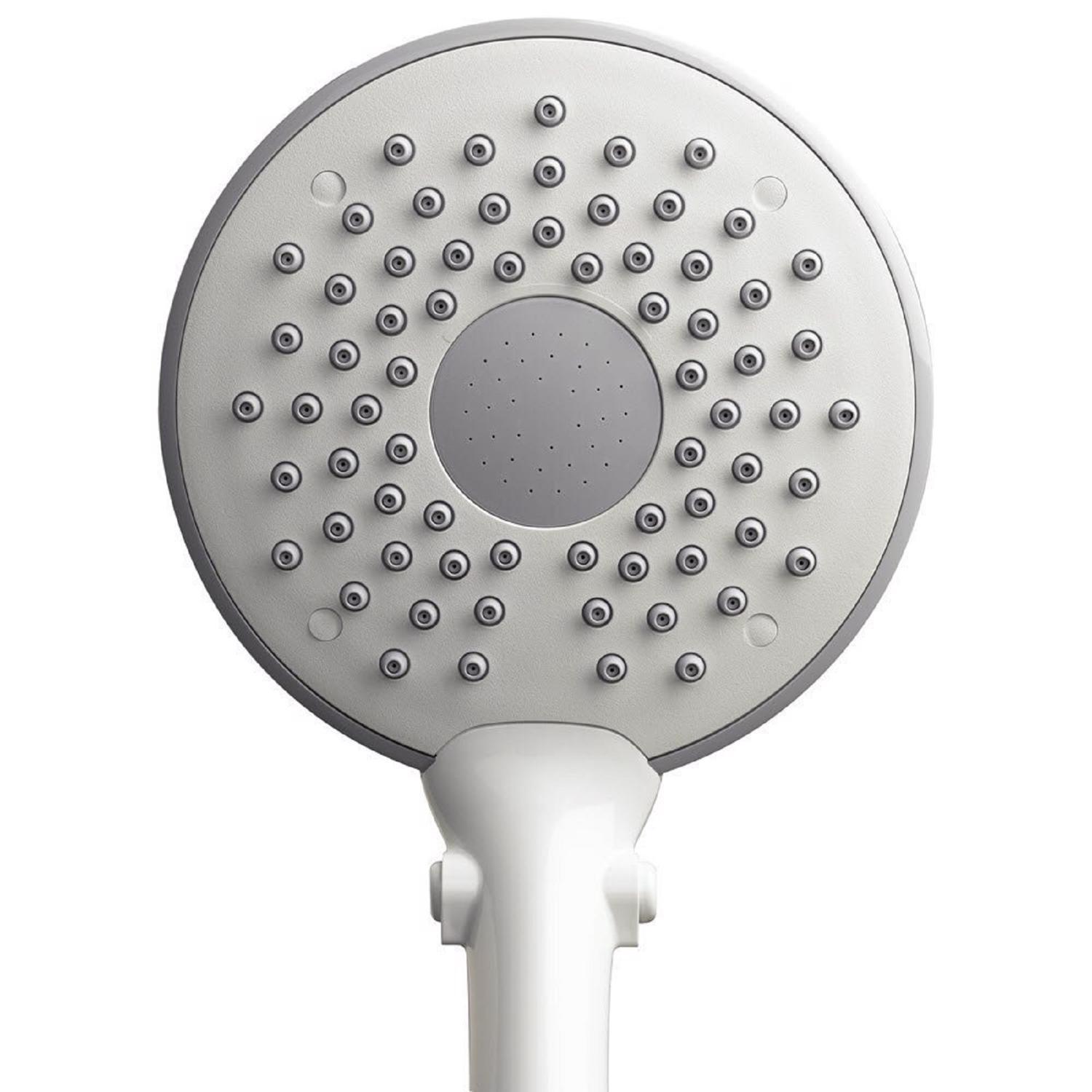 Waterpik RainFall White 2 settings Showerhead 1.8 gpm