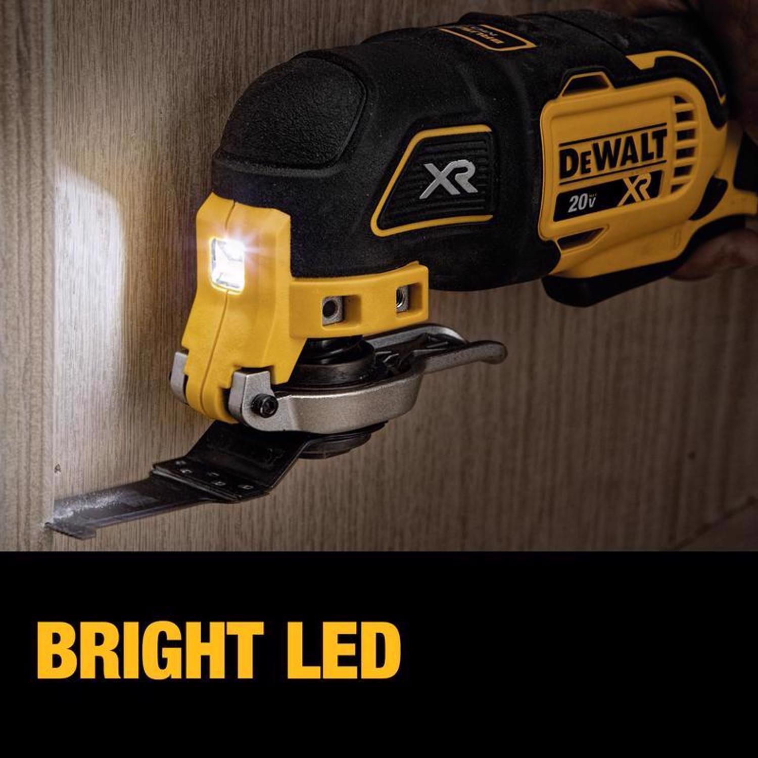DeWalt 20V MAX XR Cordless Oscillating Multi-Tool Kit (Battery & Charger)