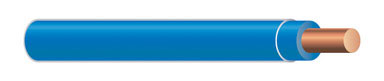 Southwire 500 ft. 12/1 THHN Solid Wire Blue