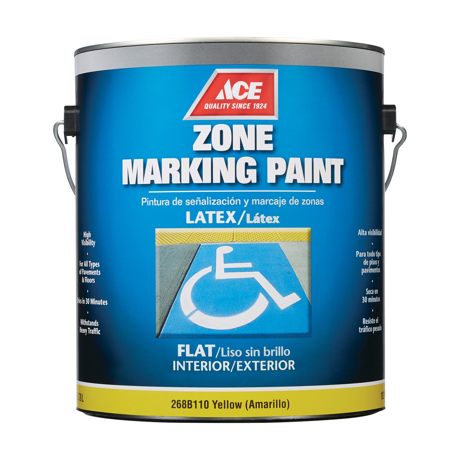 Ace Yellow Zone Marking Paint 1 gal