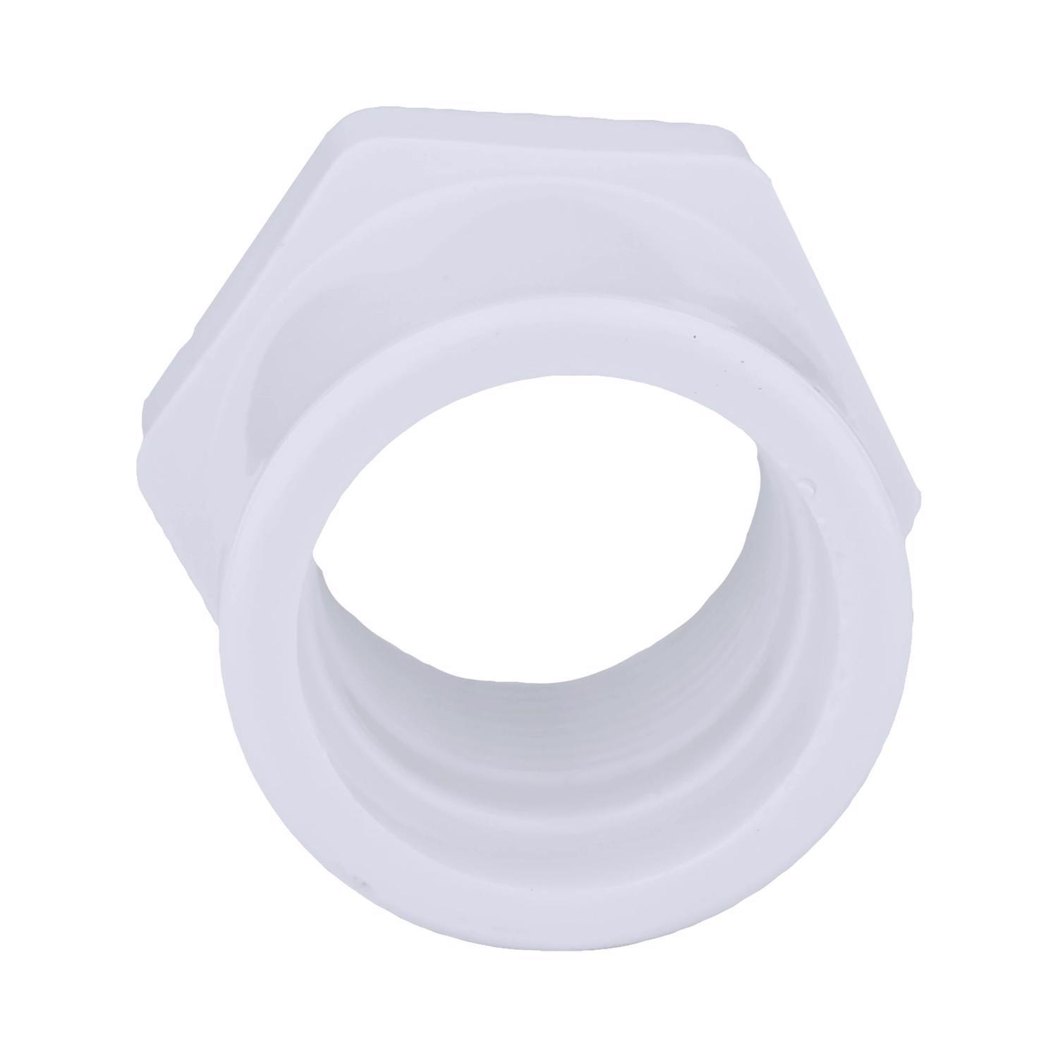 Charlotte Pipe Schedule 40 1 in. Spigot X 3/4 in. D FPT PVC Reducing Bushing 1 pk