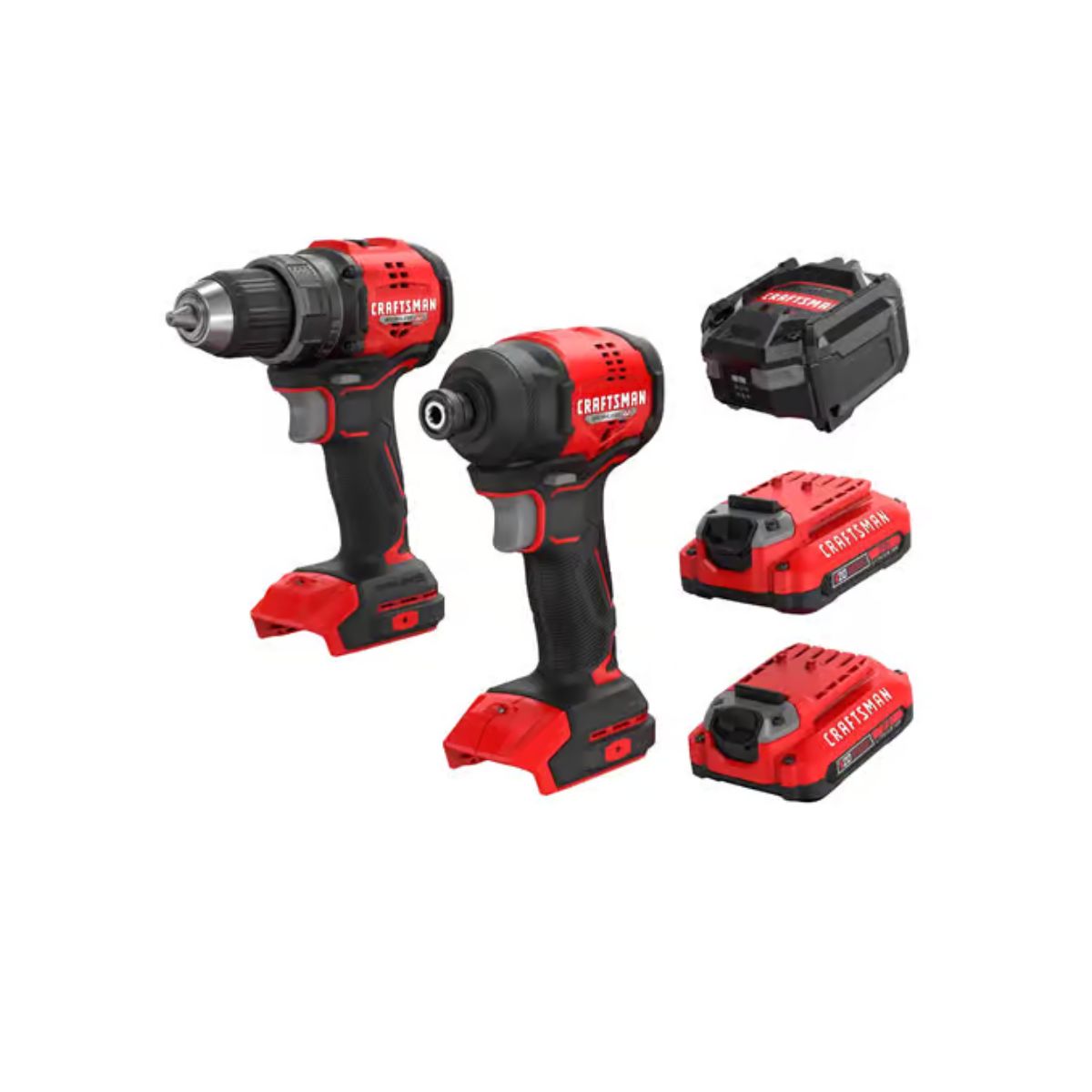 Craftsman V20 BRUSHLESS RP Cordless Brushless 2 Tool Drill and Impact Driver Kit