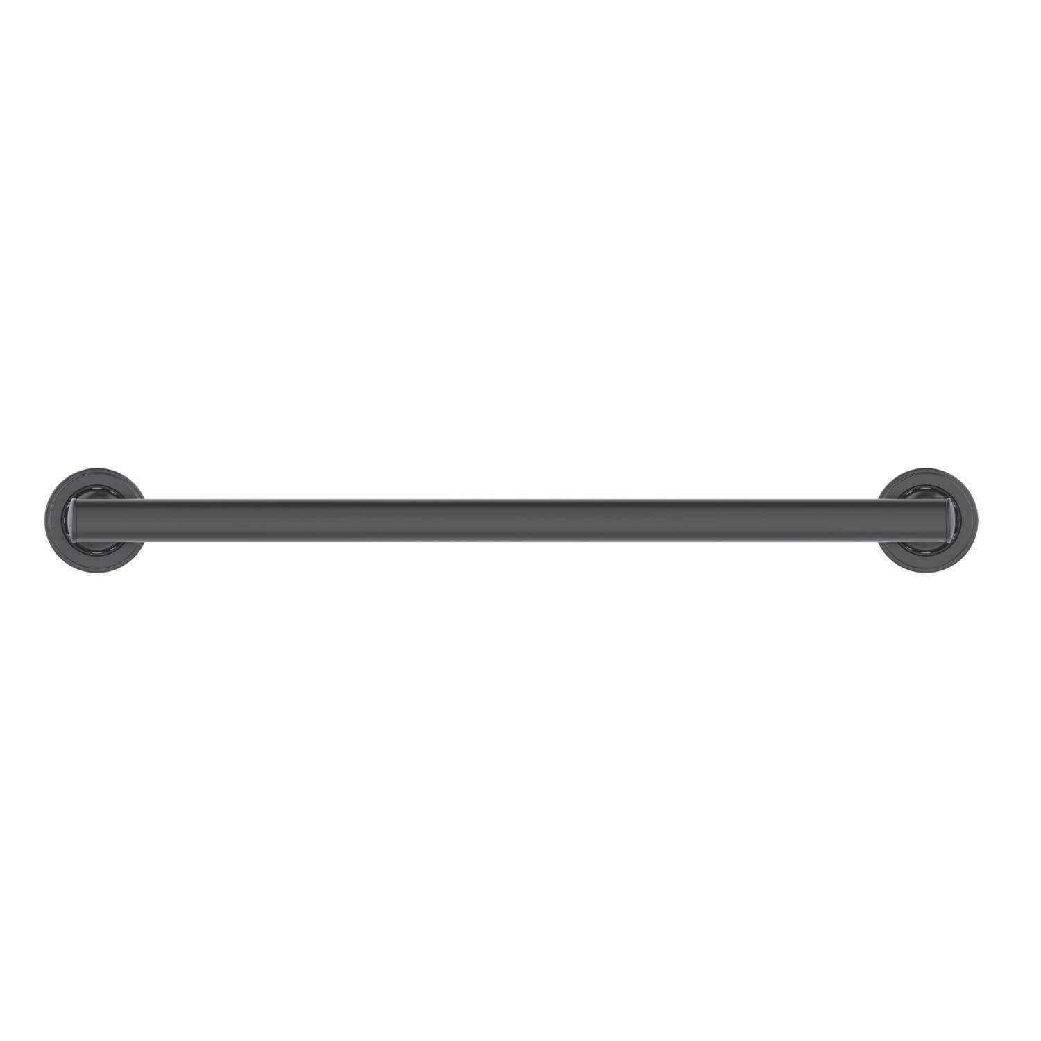 Oakbrook Collection 24 in. L ADA Compliant Stainless Steel Grab Bar Matte Black
