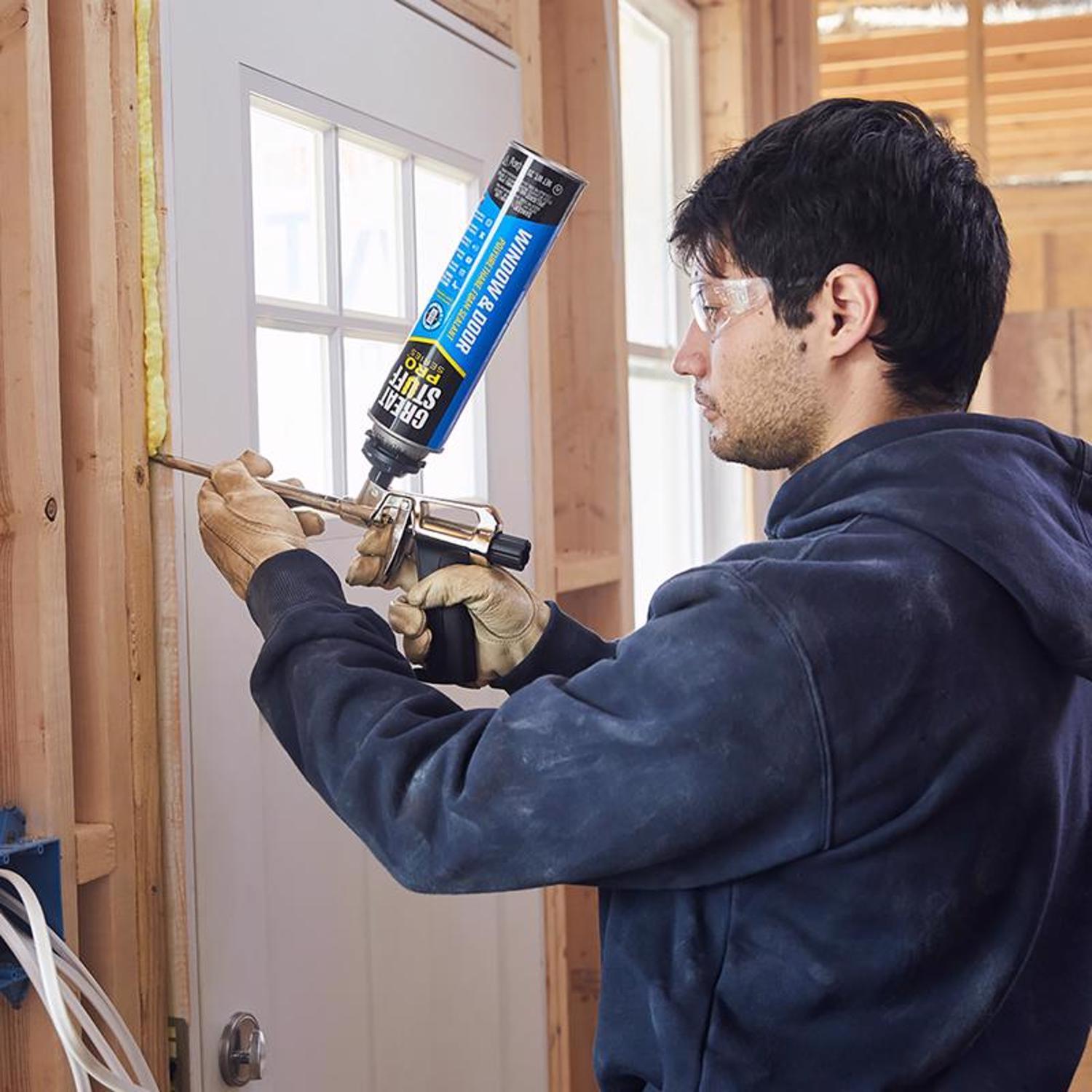 Great Stuff Pro Series Yellow Polyurethane Insulating Foam Sealant 20 oz