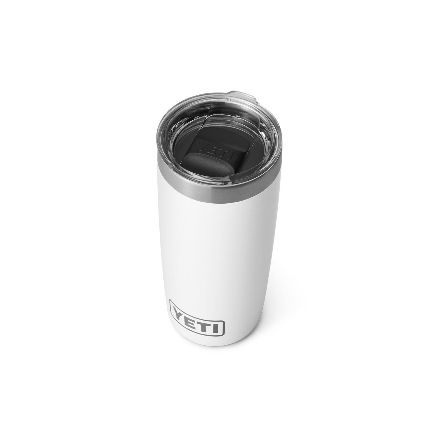 YETI Rambler 10 oz White BPA Free Tumbler with MagSlider Lid