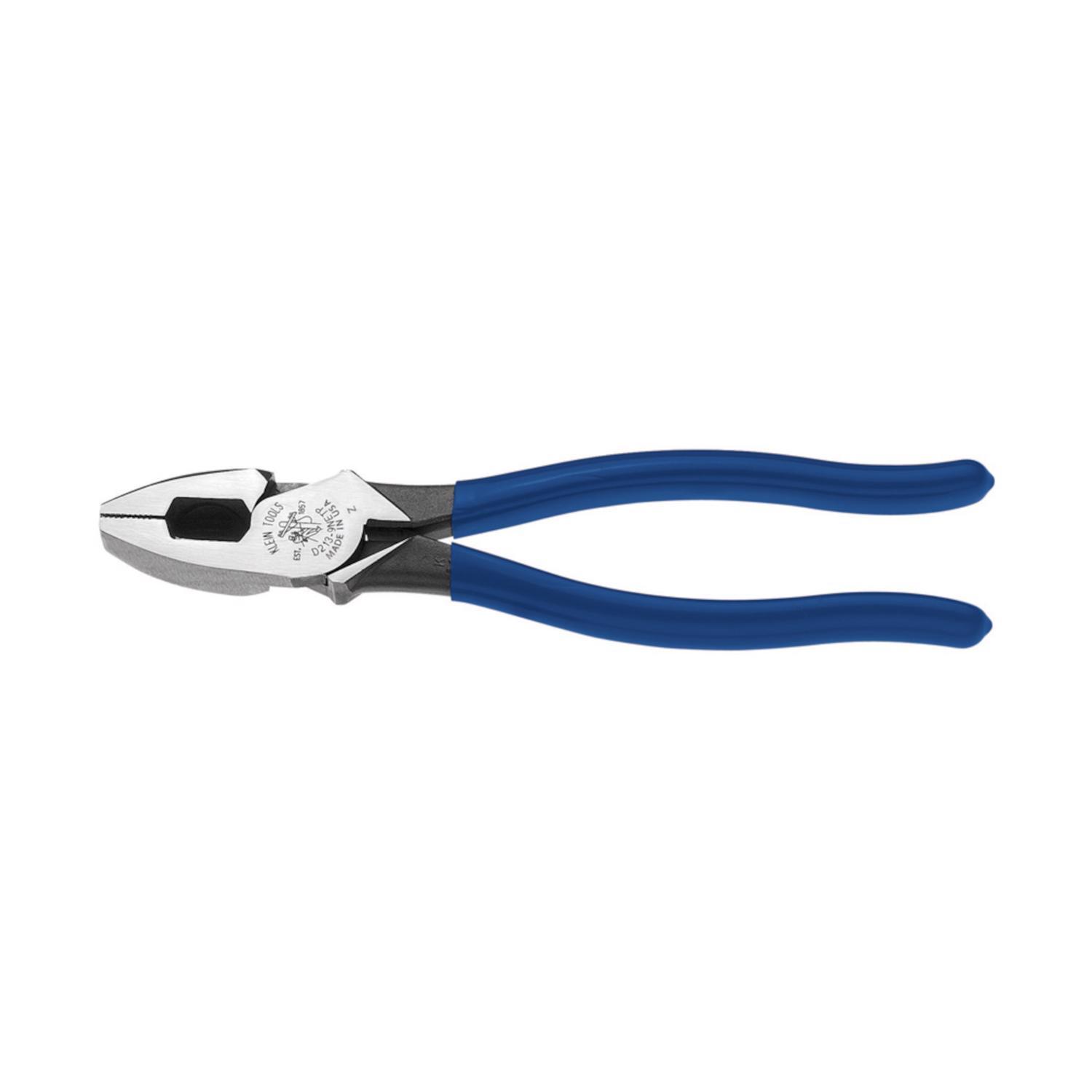 Klein Tools 9.33 in. Induction Hardened Steel Side-Cutting Pliers