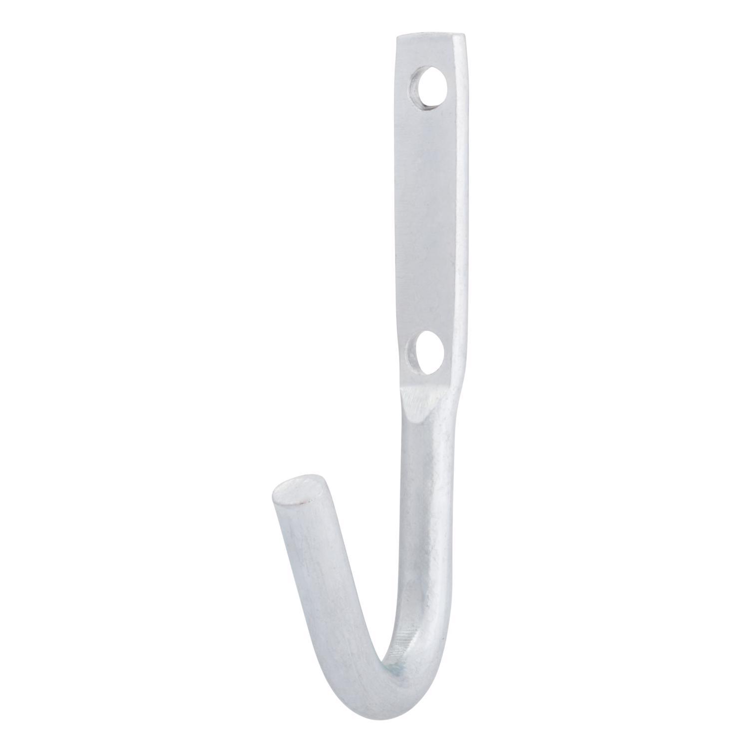 Hampton Small Zinc-Plated Silver Steel 4.875 in. L Rope Binding Hook 300 lb 1 pk