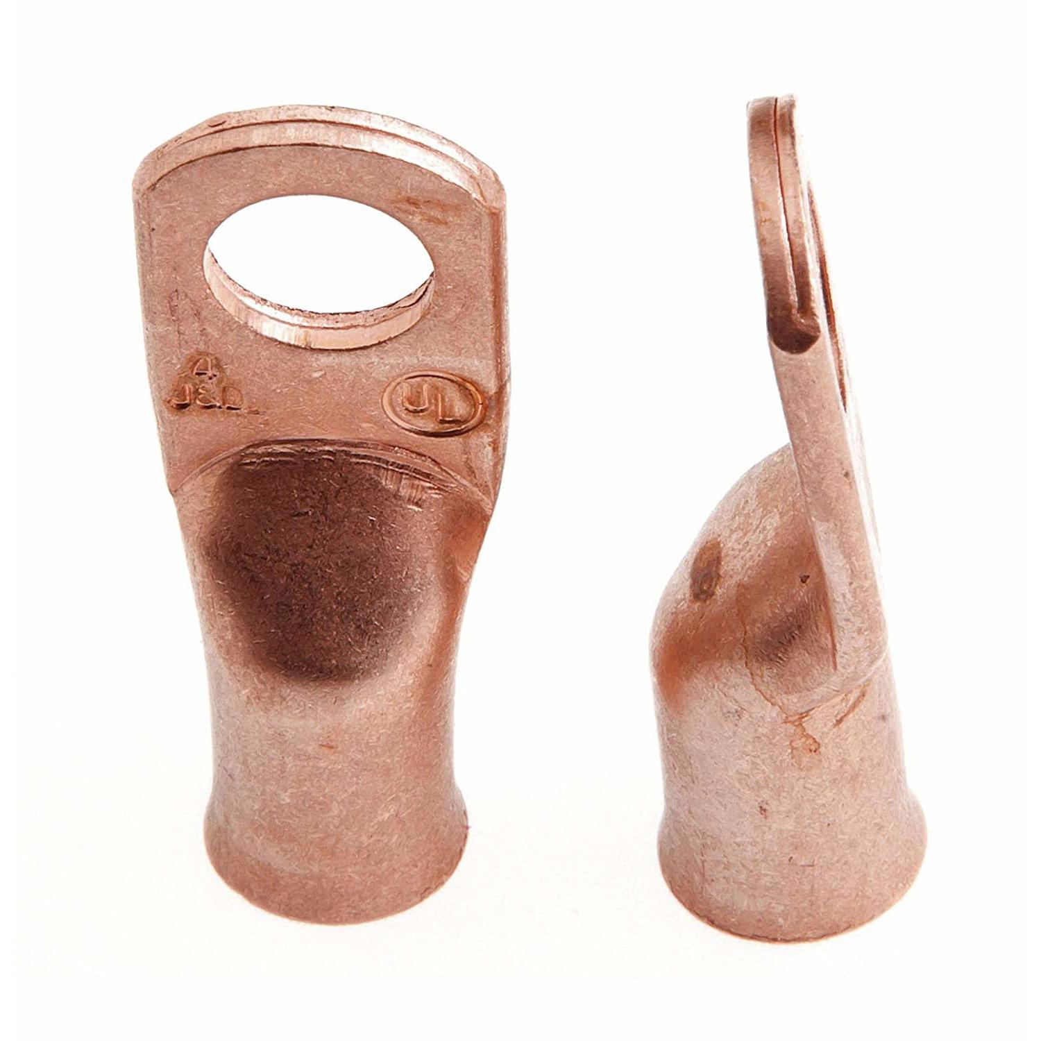 Forney 4 in. L X 1.88 in. W Welding Cable Lug Copper 2 pc