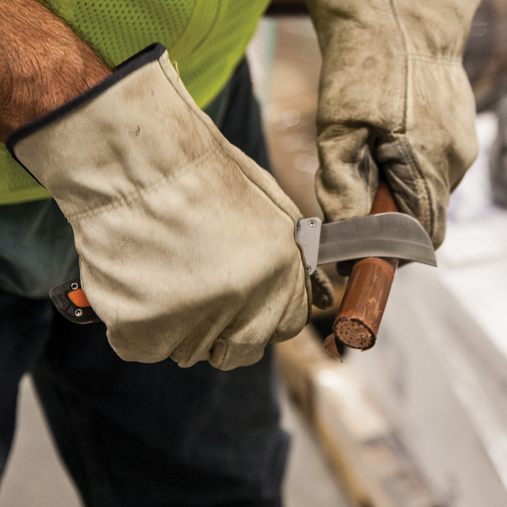 Klein Cable Skinning Utility Knife with Replaceable Blade