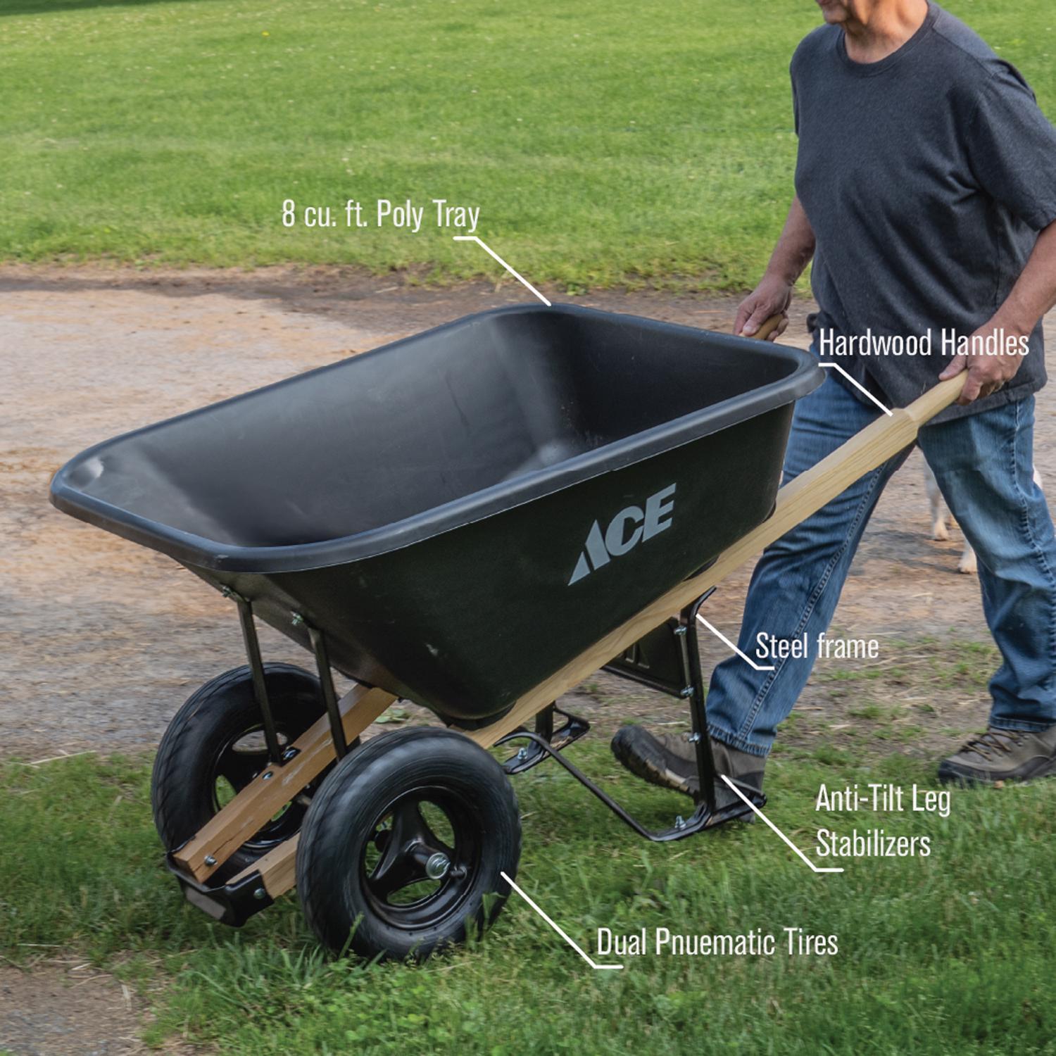 Ace Poly Wheelbarrow