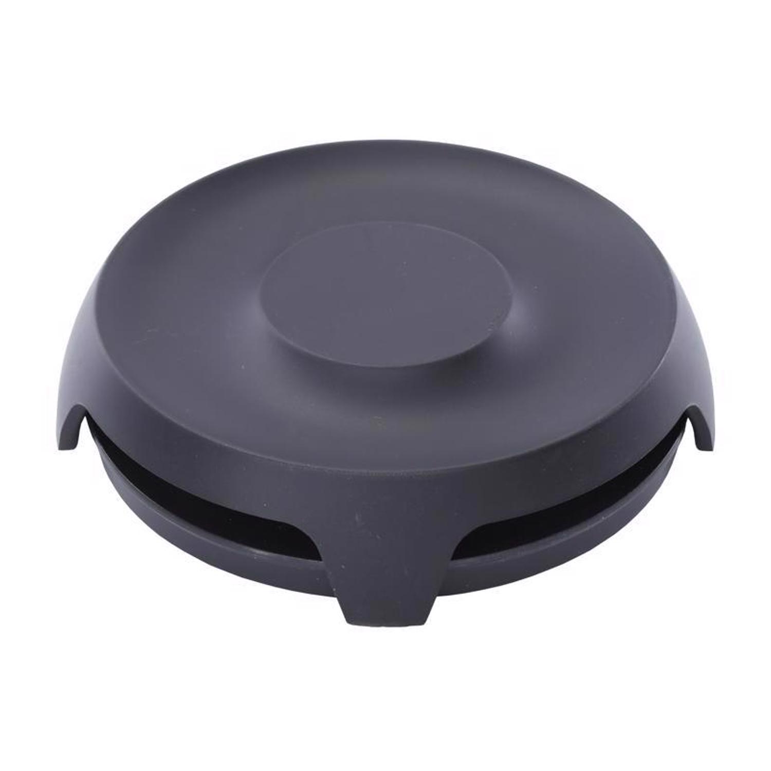 Danco 3 in. Matte Black Round Drain Cover