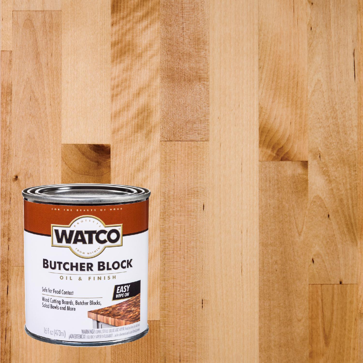 Watco Butcher Block Oil 1 pt Liquid