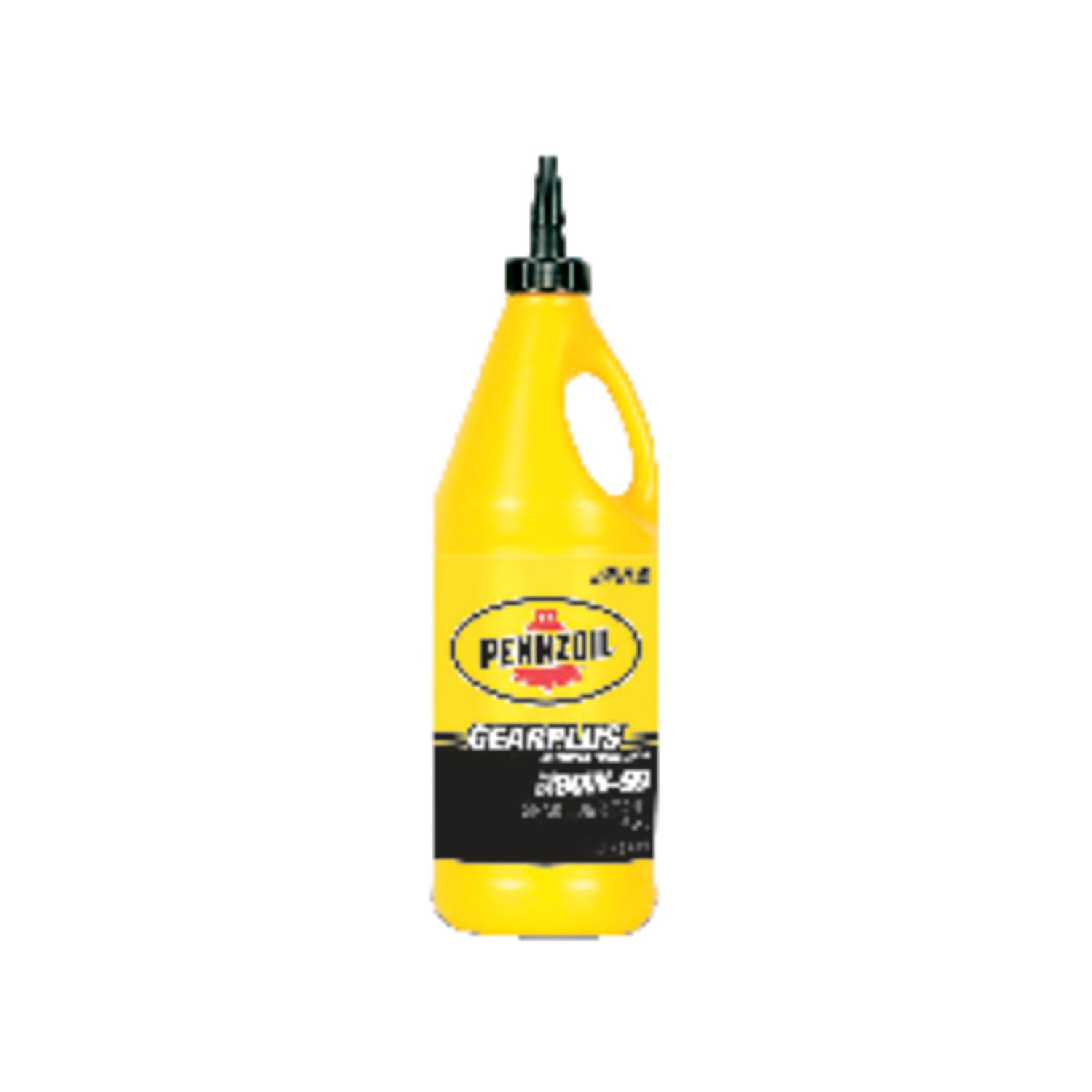 Pennzoil Gear Plus 80W90 Multipurpose Automotive Gear Oil 1 qt