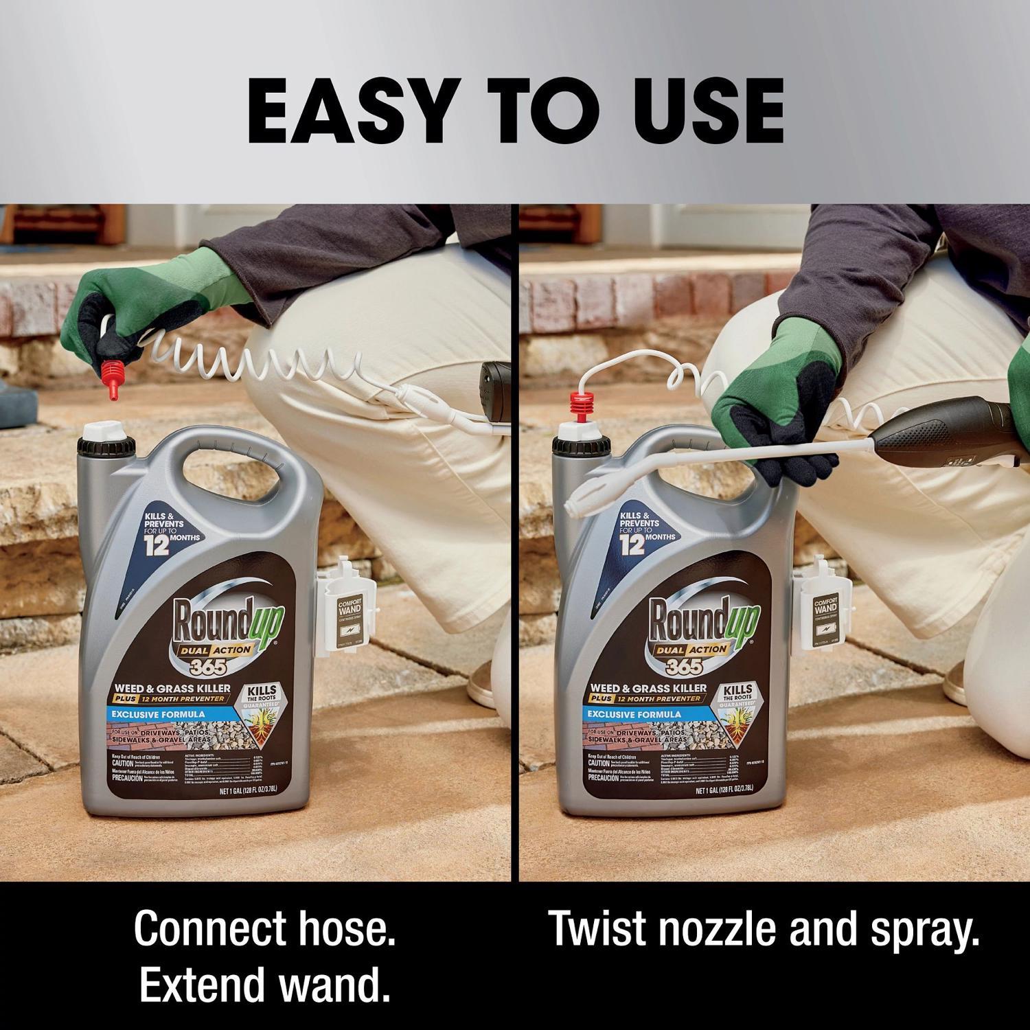 Roundup Weed and Grass Killer RTU Liquid 1 gal