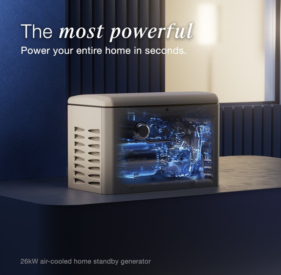 Kohler Home Generator 26RCA 26kw Standby Wifi