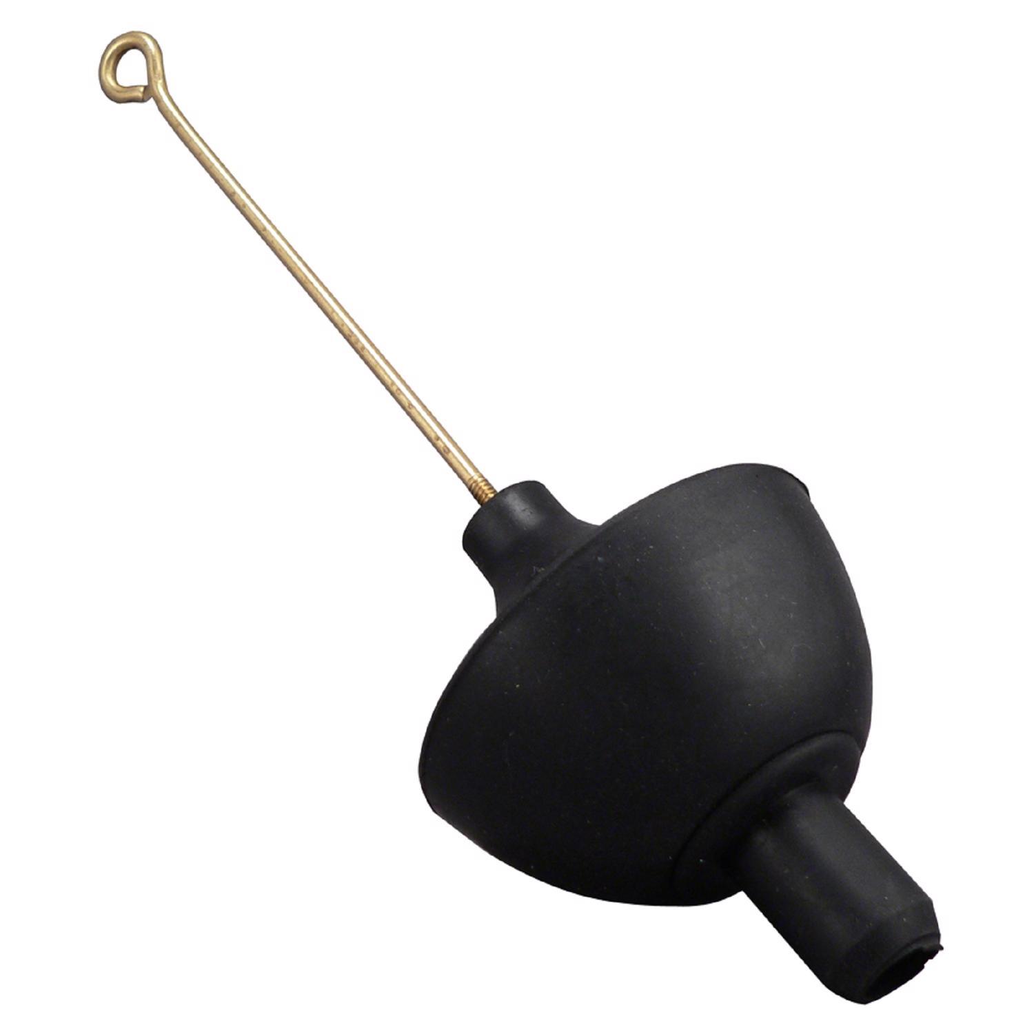 Ace Toilet Tank Ball Black Rubber For Universal