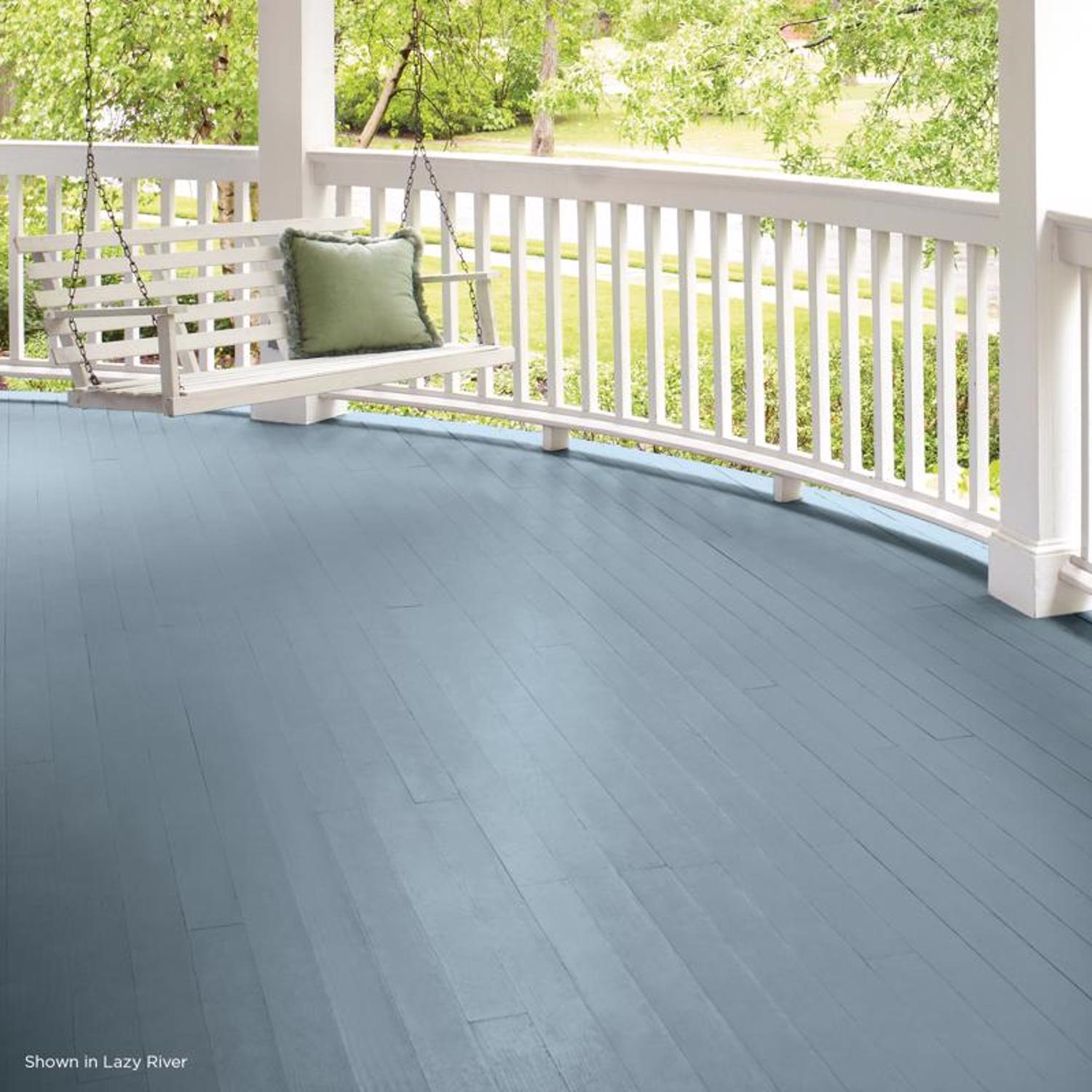 Valspar Porch, Floor & Patio Gloss Ultra White Floor Paint 1 gal