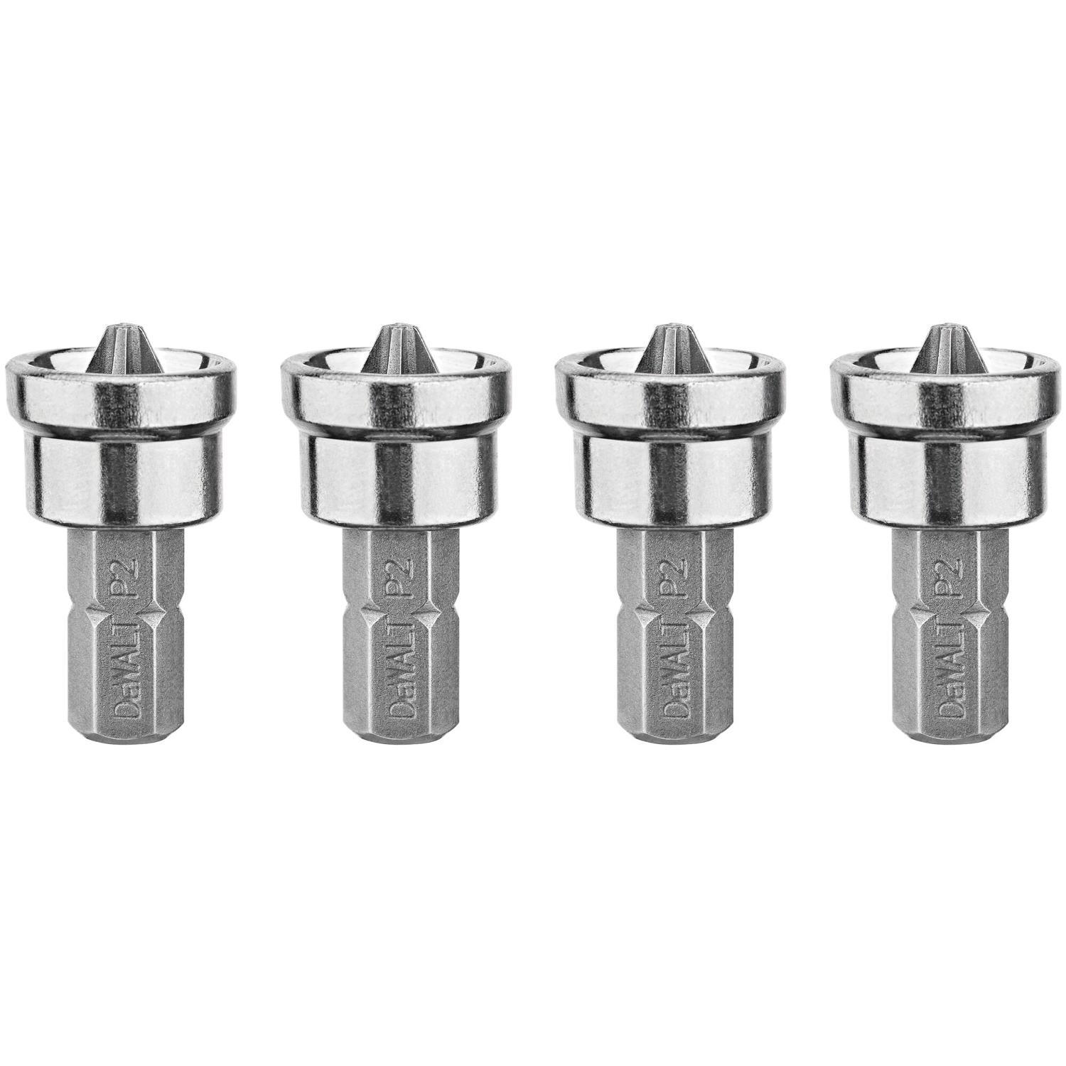 DEWALT Max Fit Phillips 1 in. L Drywall Screw Setter Steel 4 pk