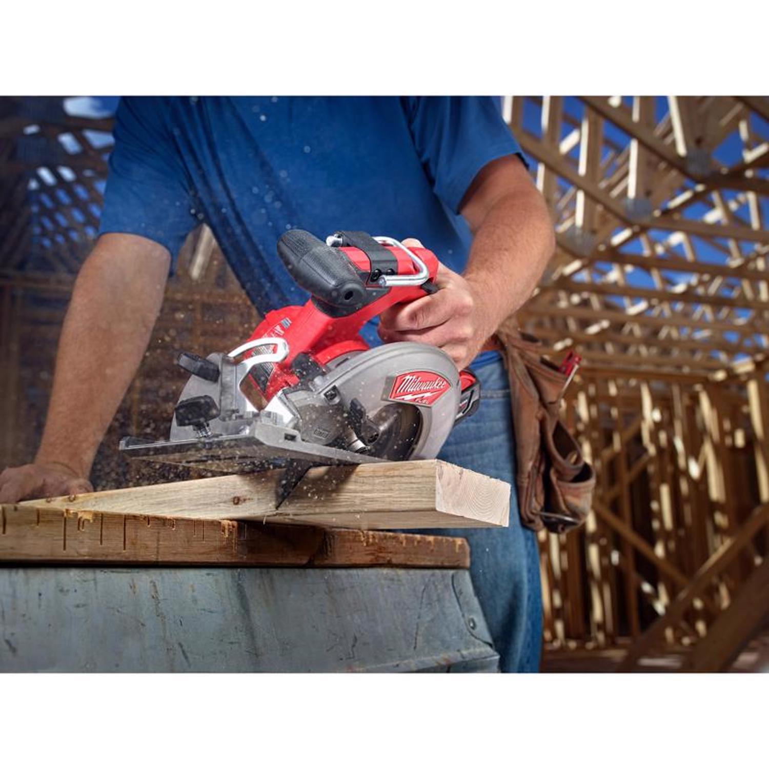 Milwaukee 6-1/2 in. D X 5/8 in. Framing Tungsten Carbide Circular Saw Blade 24 teeth 1 pc