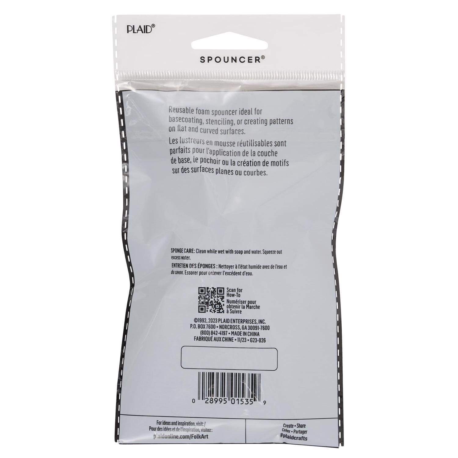 FolkArt 1.75 in. W X 3.9 in. L Foam Applicator