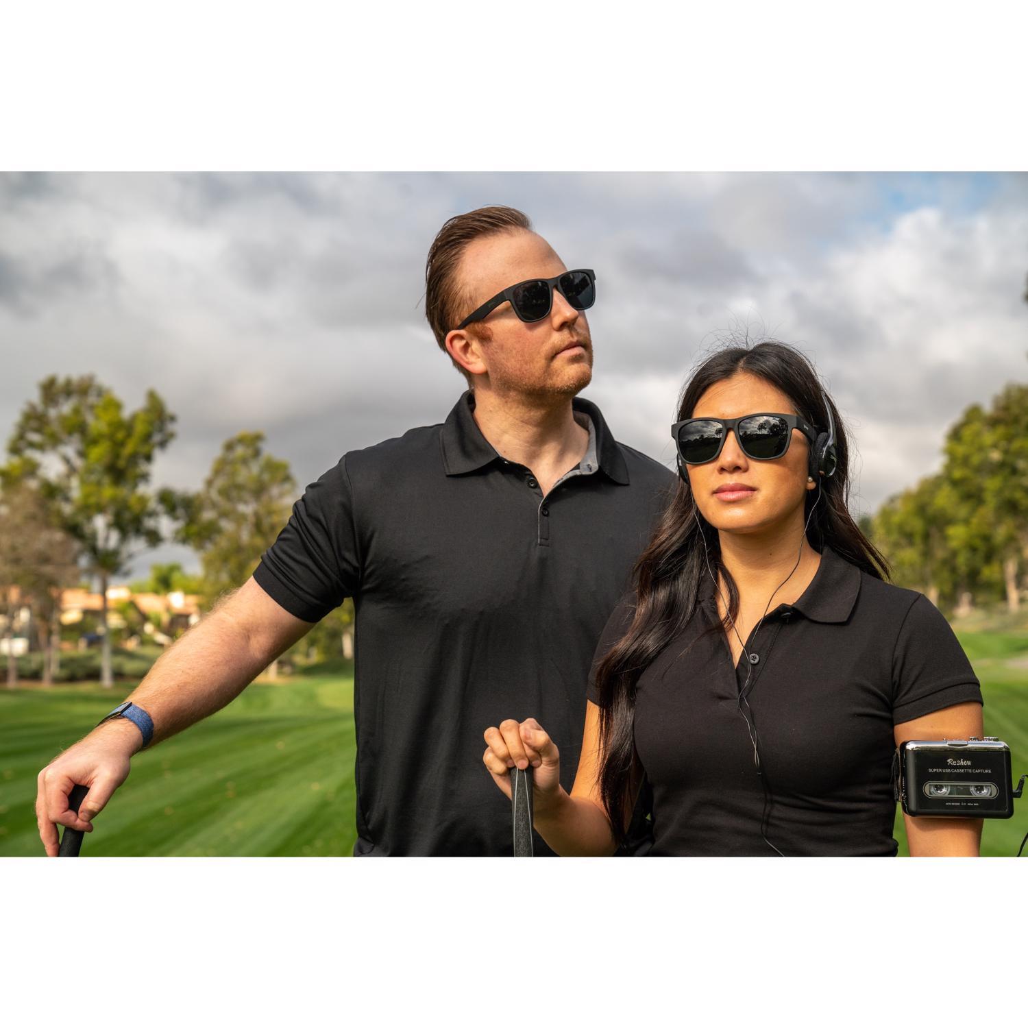goodr BFG - Hooked on Onyx Sunglasses Unisex Black Frame Black Lens Polarized