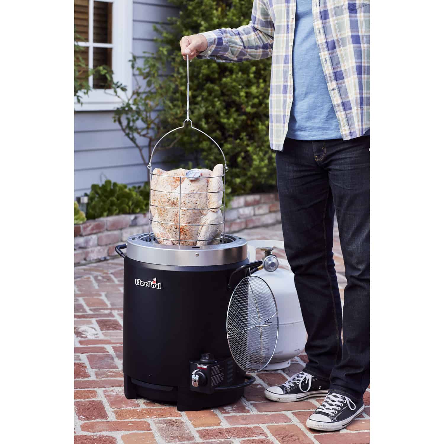 Char Broil Big Easy 16000 BTU Stainless Steel Oil less Turkey Fryer 16 lb Stine Home Yard The Family You Can Build Around