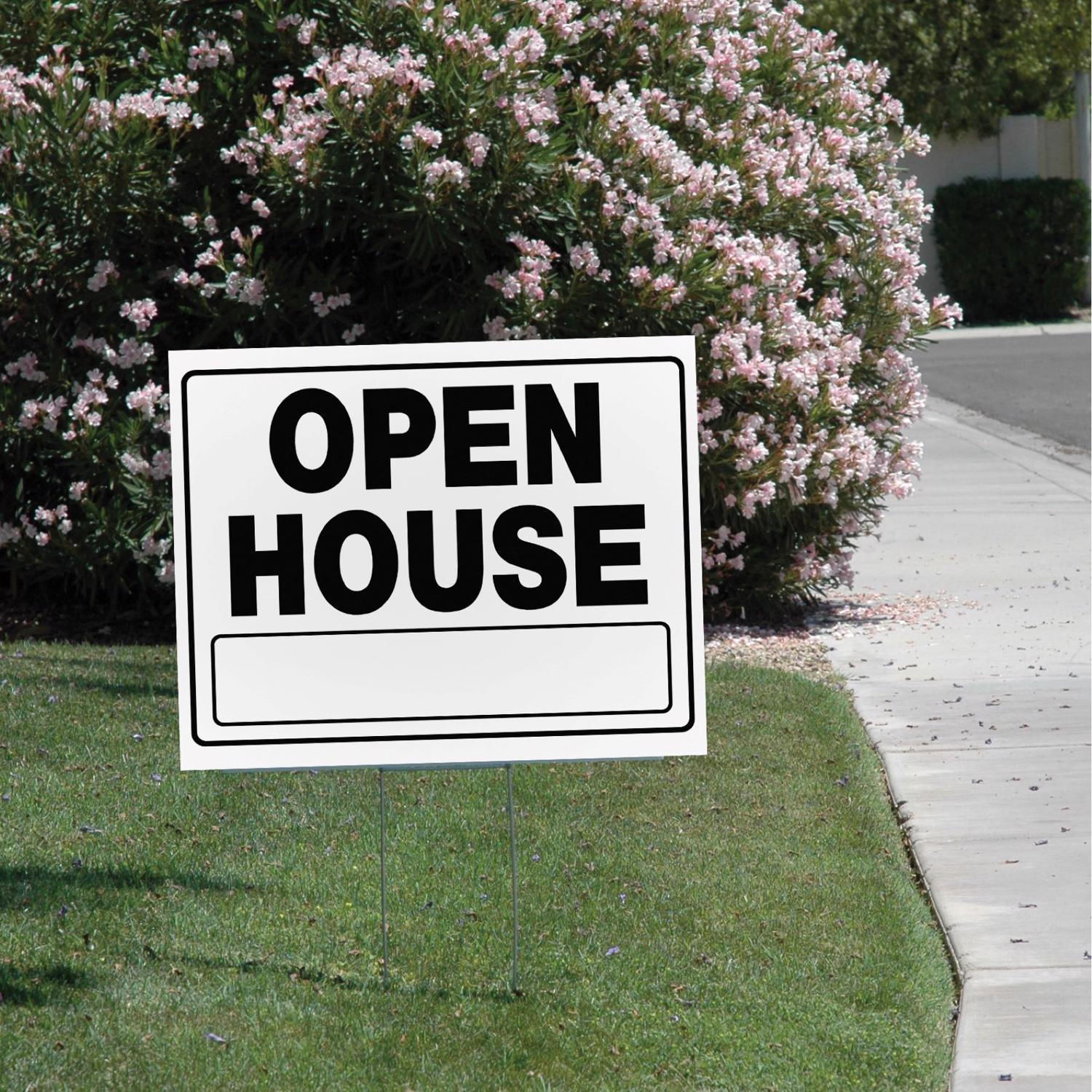 HILLMAN H-Bracket Sign Stake 17.25 in. H X 5.44 in. W