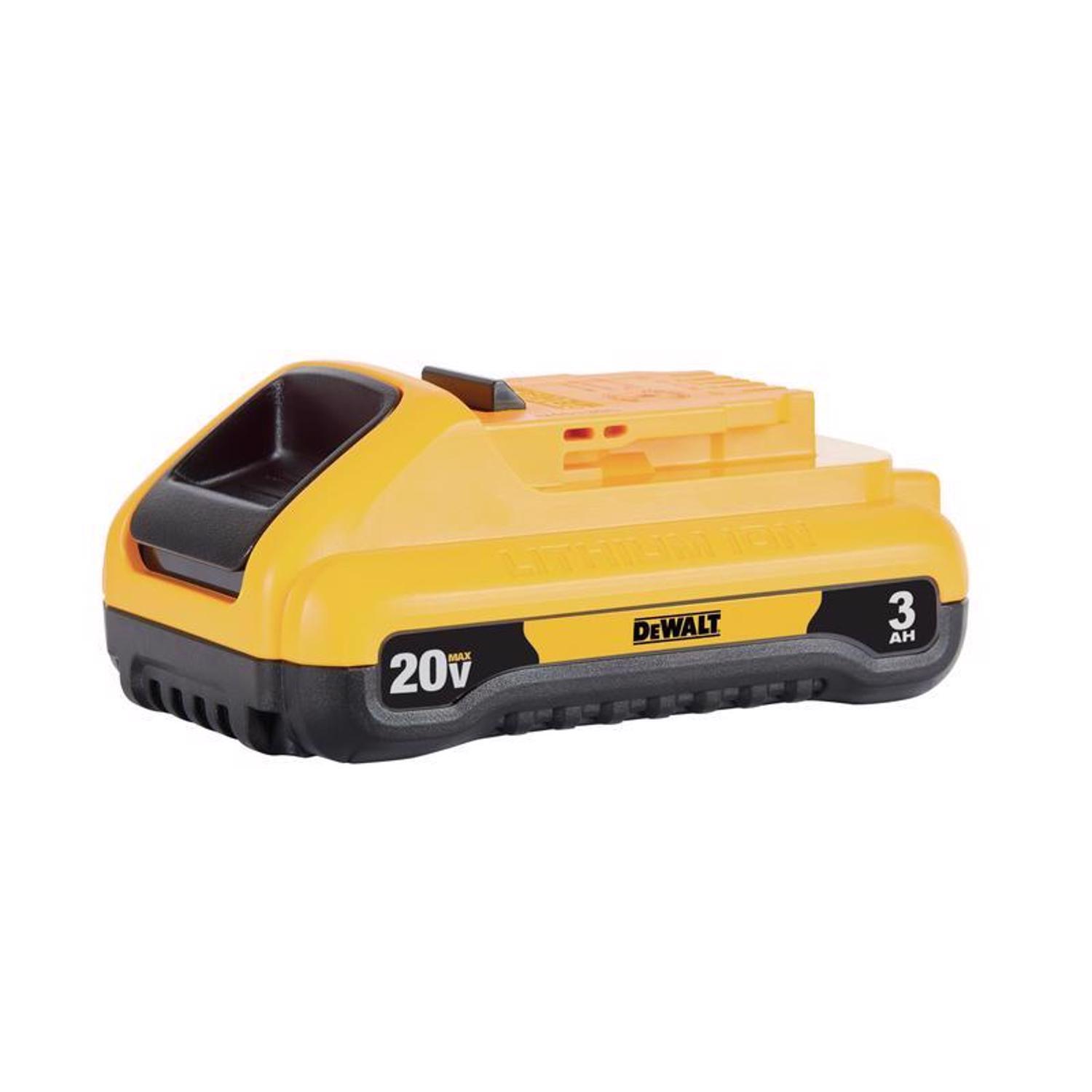DeWalt 20V MAX DCB230 3 Ah Lithium-Ion Compact Battery 1 pc