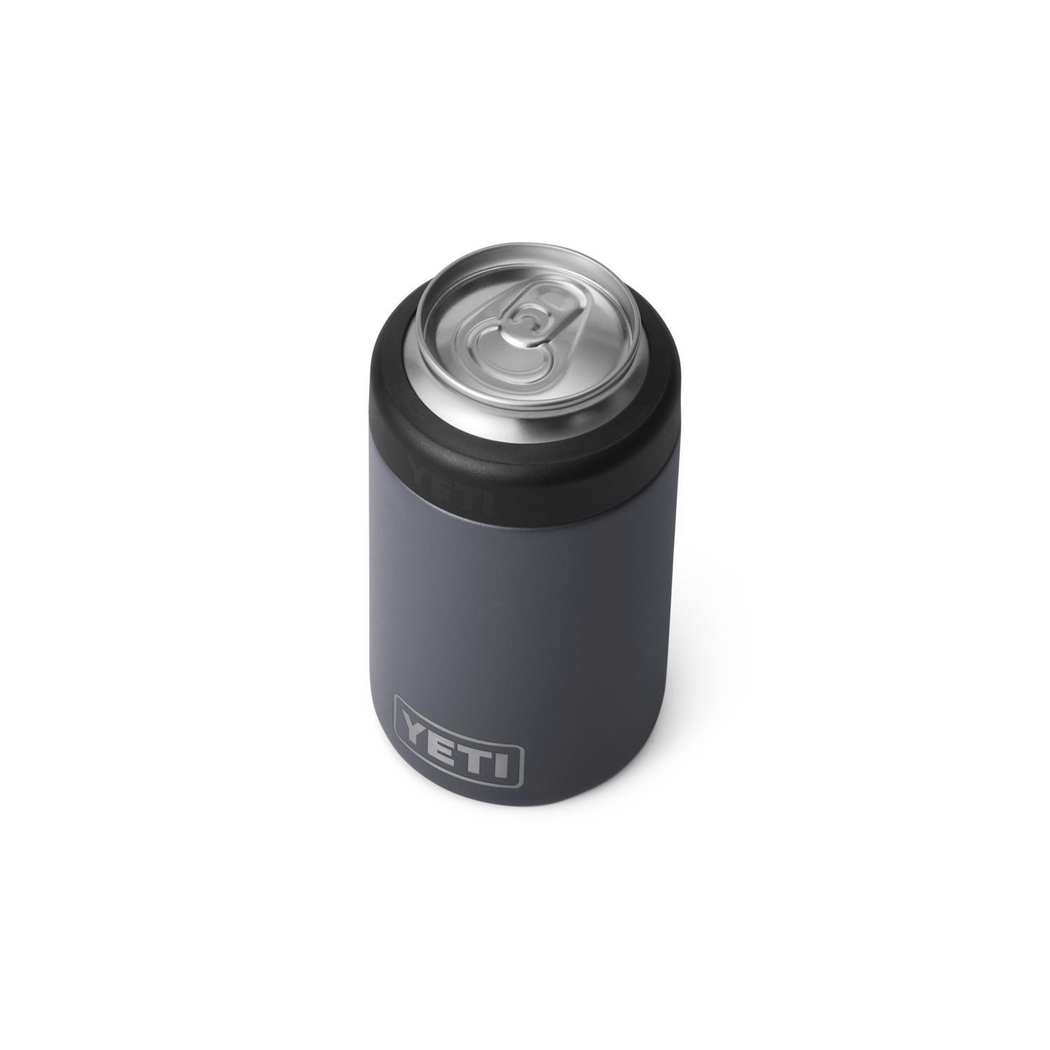 YETI Rambler 12 oz Colster 2.0 Charcoal BPA Free Can Insulator