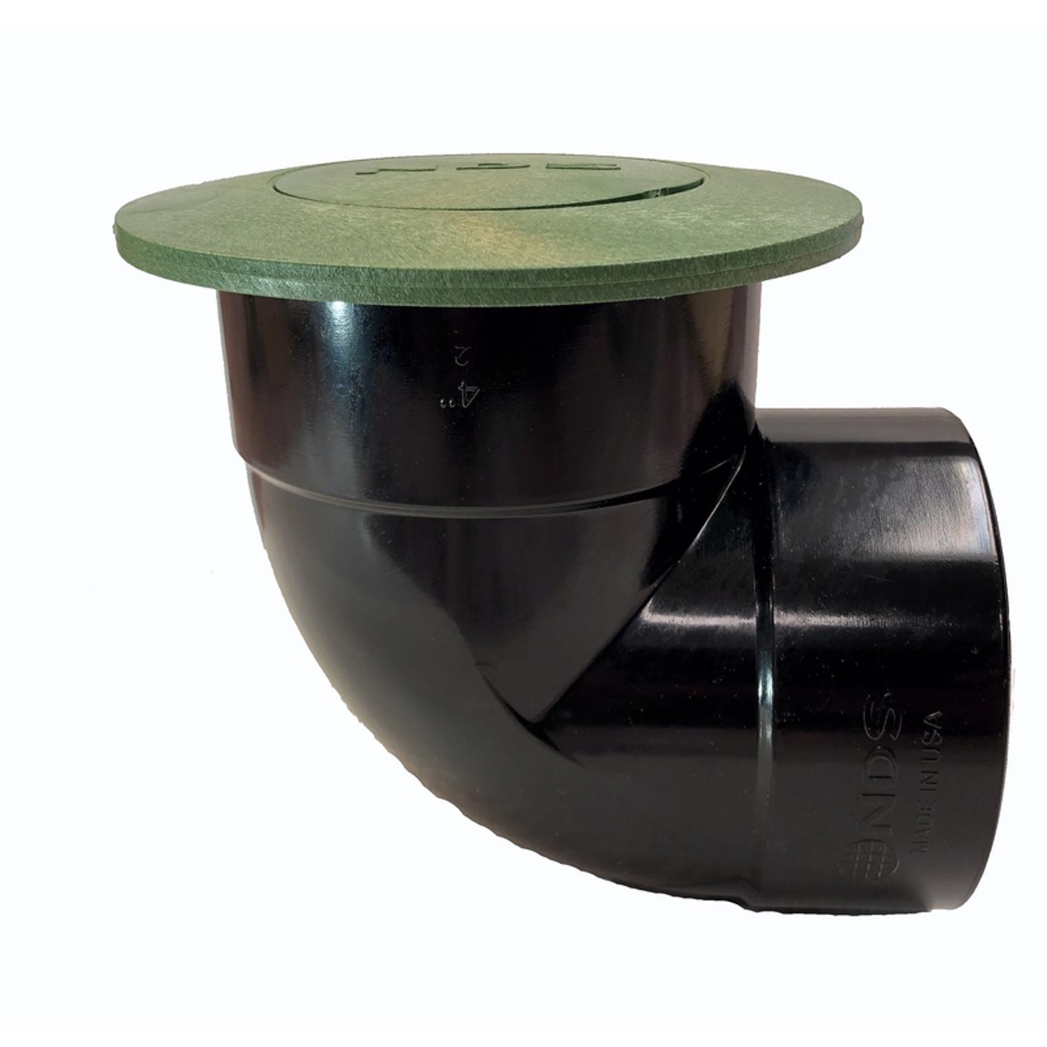 NDS 5.9 in. W X 6.9 in. D Round Drainage Emitter