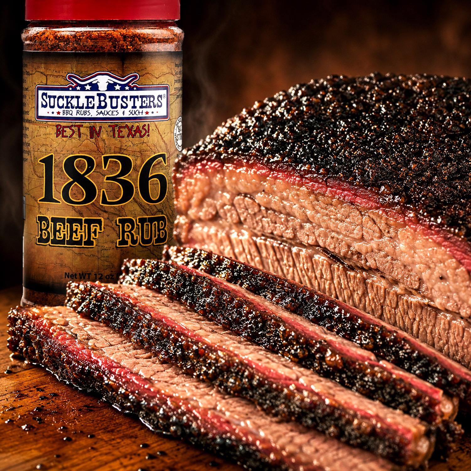 SuckleBusters Cracked Black Pepper BBQ Rub 12 oz