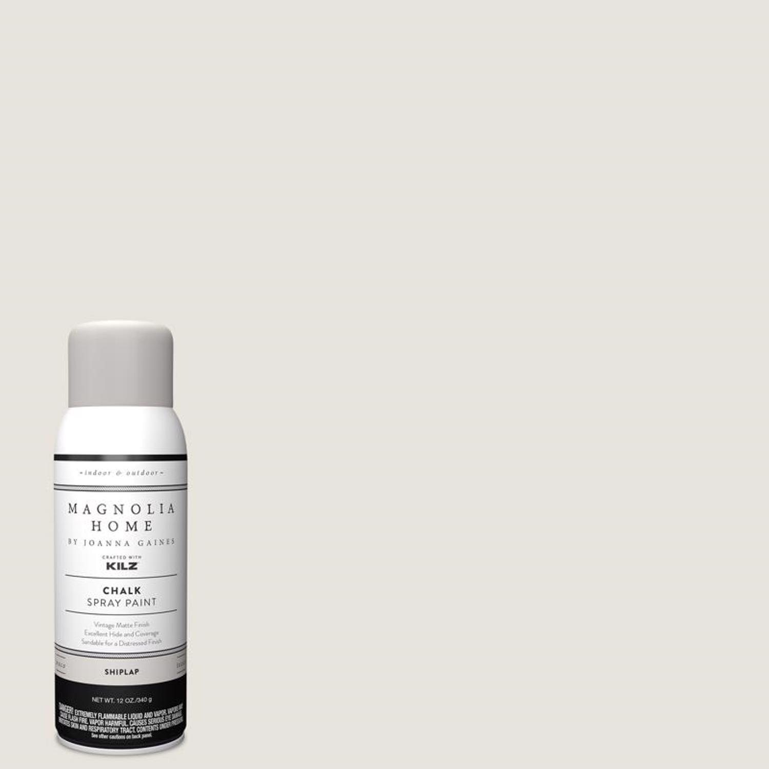 Magnolia Home by Joanna Gaines Matte Shiplap Sprayable Chalk Paint 12 oz