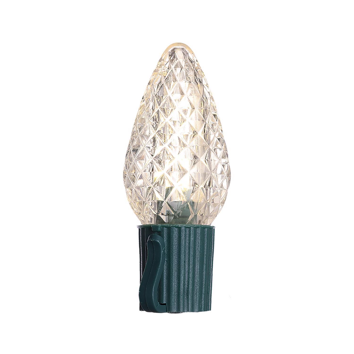 Celebrations Classic LED C9 Warm White 25 ct String Christmas Lights 16 ft.
