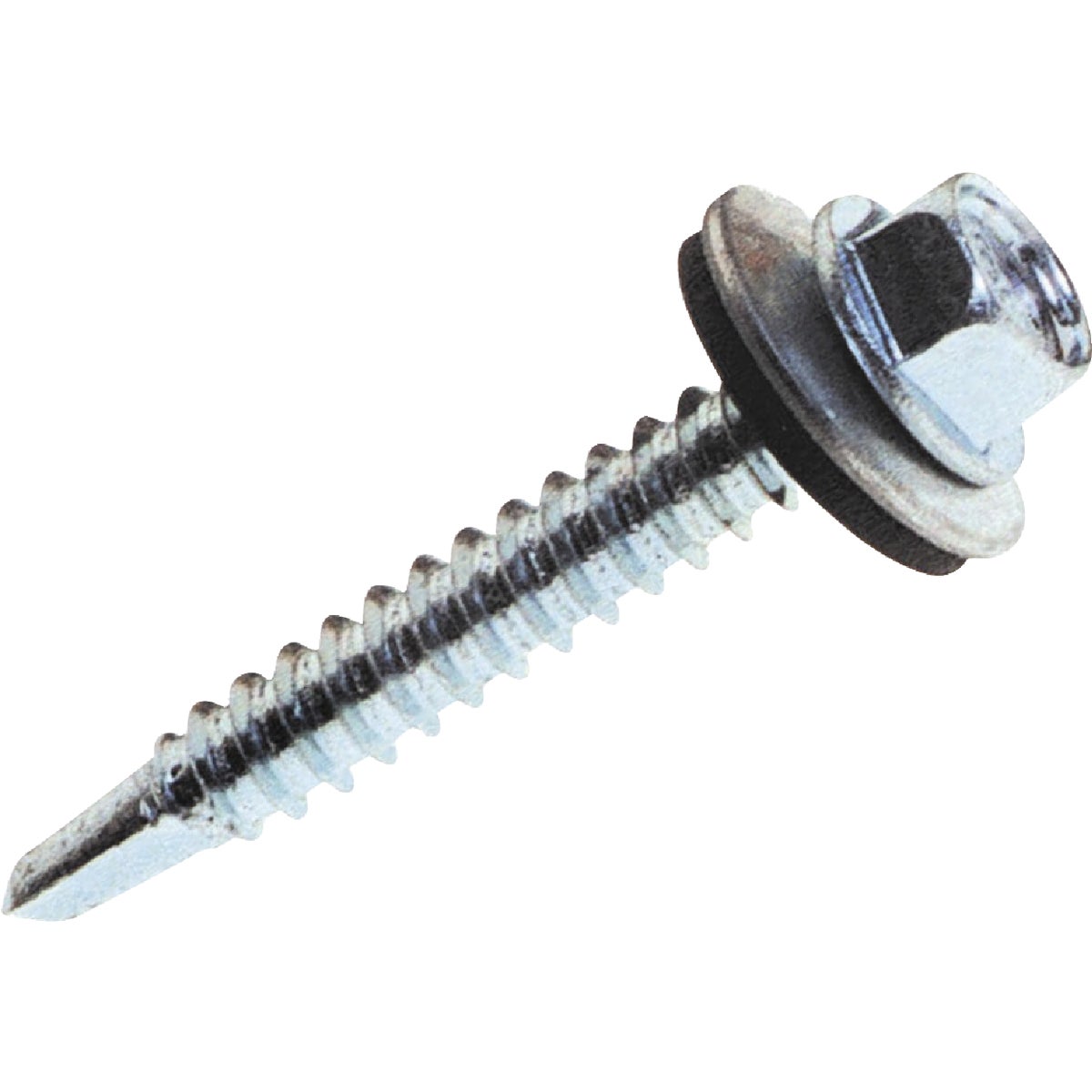 Grip-Rite Screw Woodtite Hex w/Washers 5#