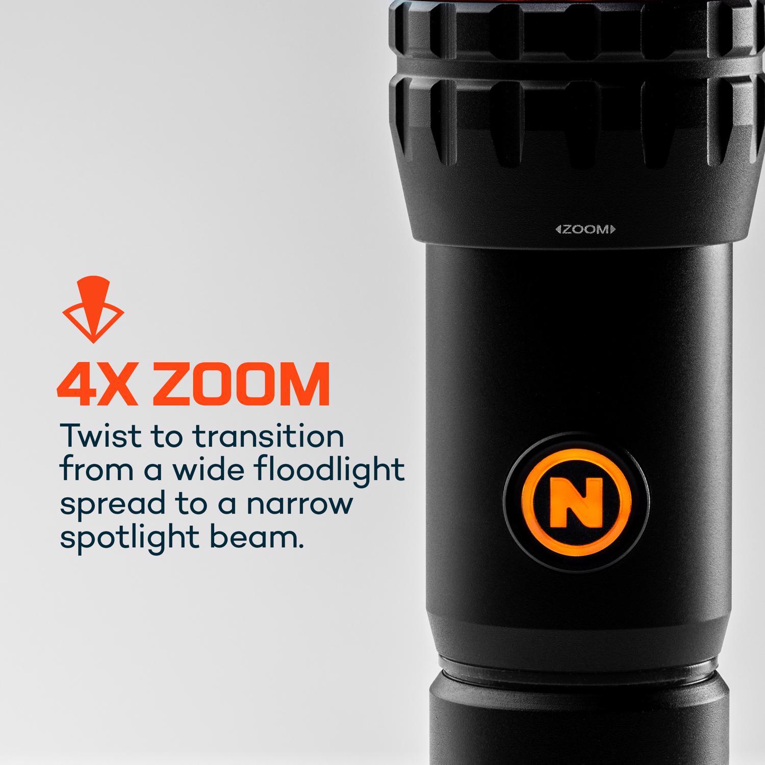 NEBO Slyde King 1000 lm Black LED Rechargeable Work Light Flashlight 18650 Battery