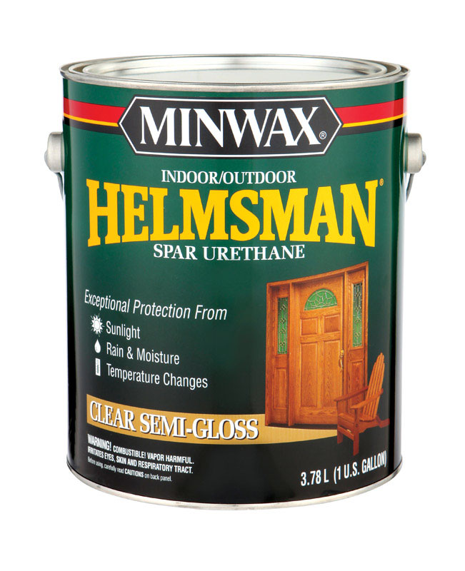 Minwax Helmsman Indoor and Outdoor Clear Semi-Gloss Spar Urethane 1 gal.