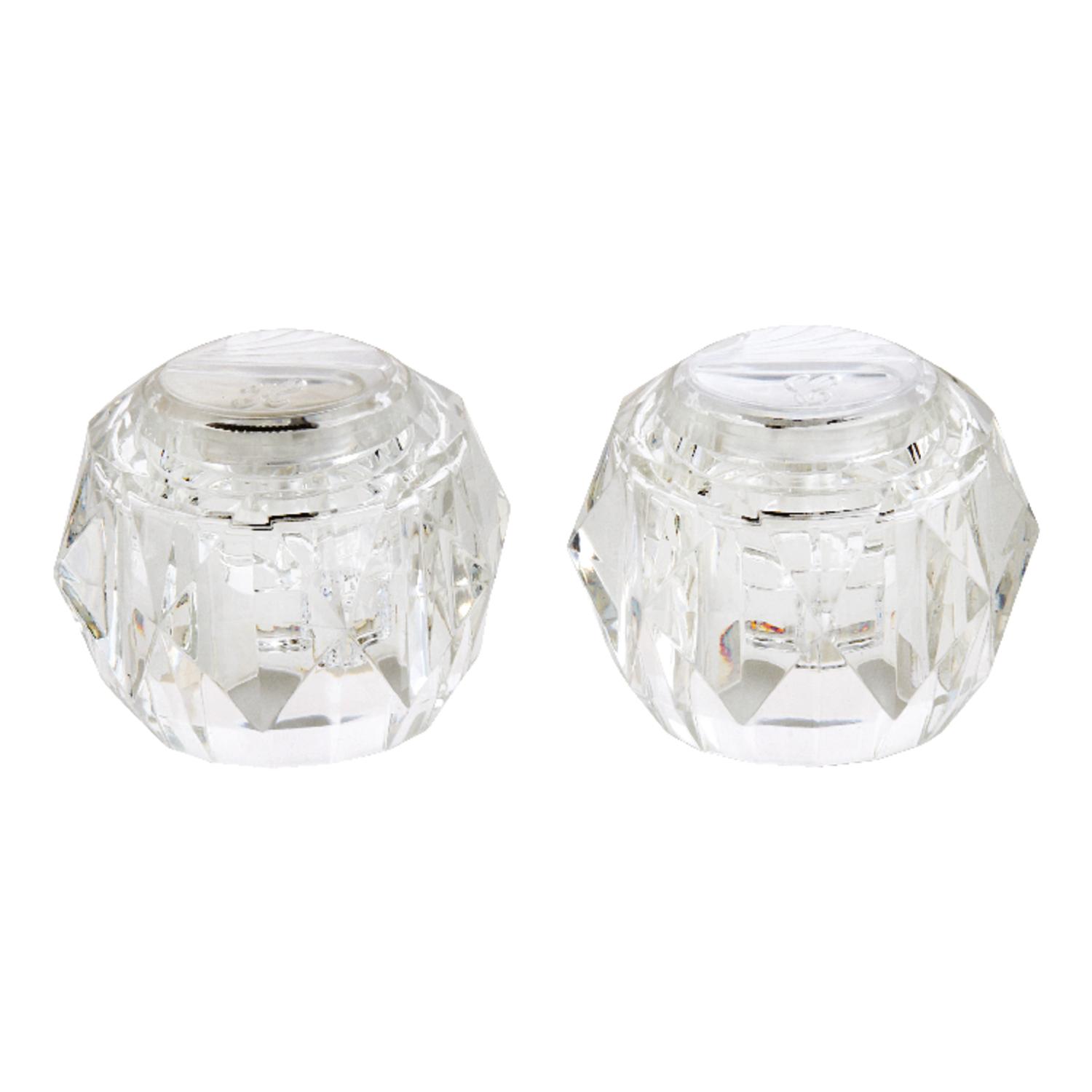 Ace For Delta Delex Clear Bathroom, Tub and Shower Faucet Handles