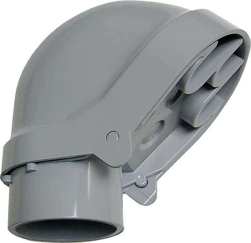Cantex 1-1/4 in. D PVC Service Entrance Head For PVC 1 pk