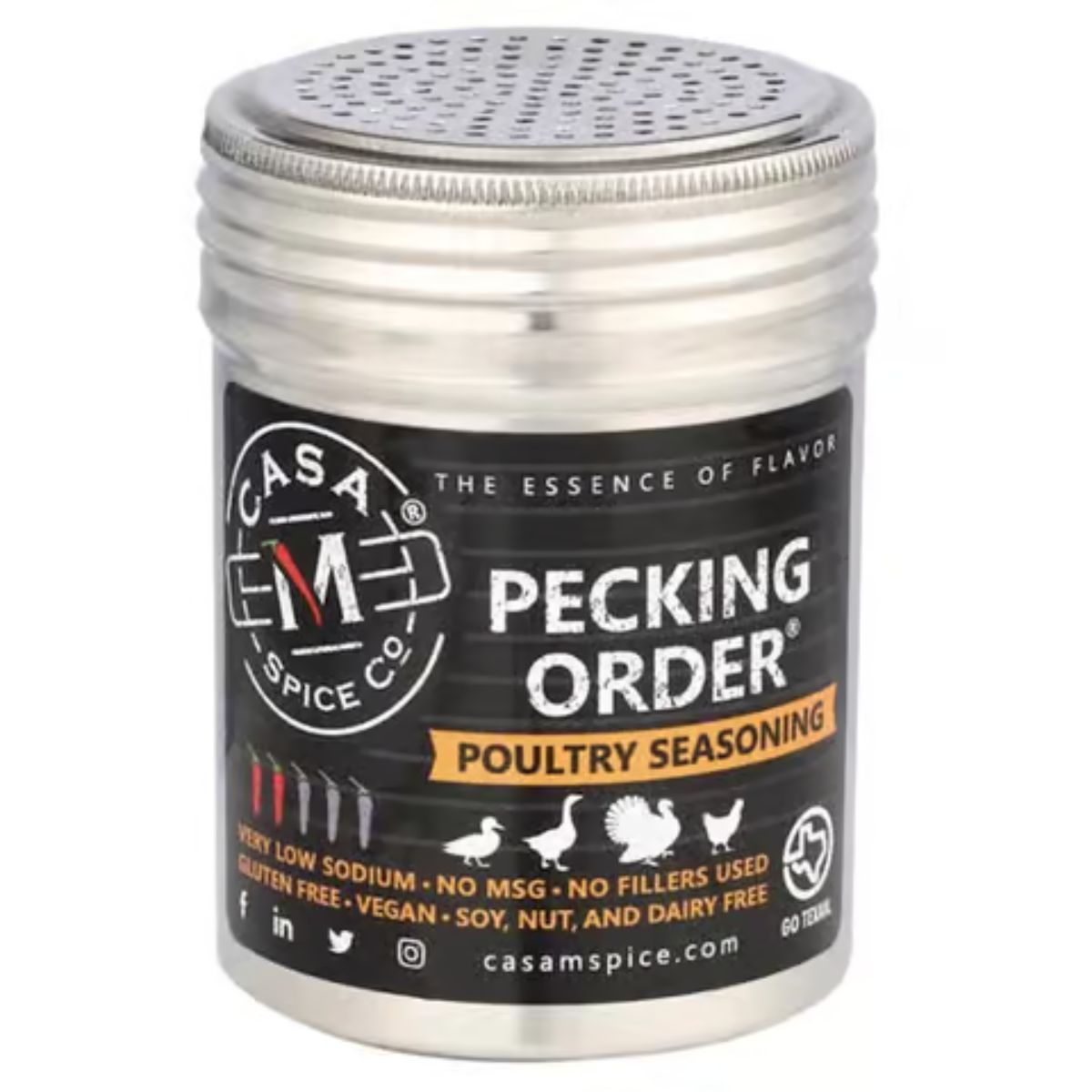 Casa M Spice Co Pecking Order Poultry Seasoning 4.5 oz.