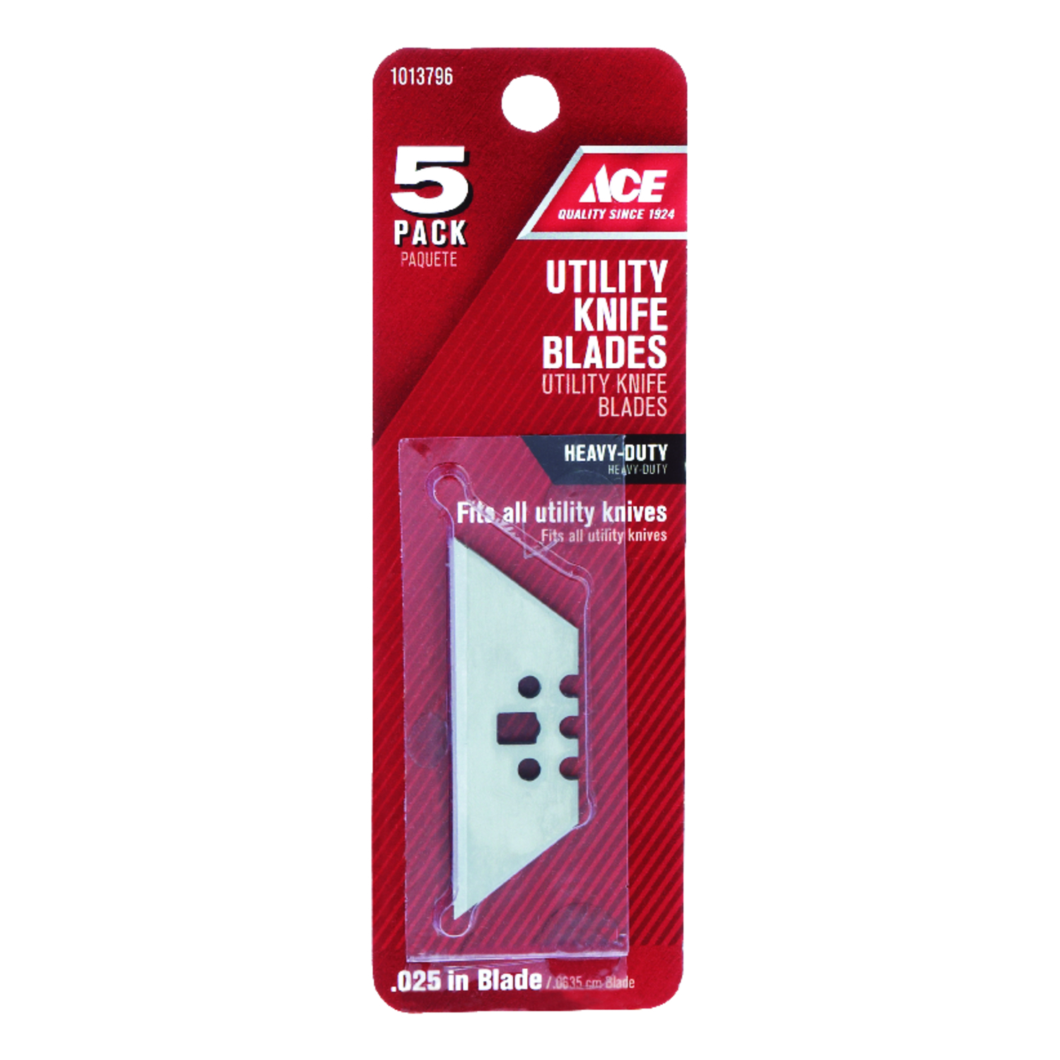 Ace Steel 2 Notch Razor Blade 2-5/16 in. L 5 pk