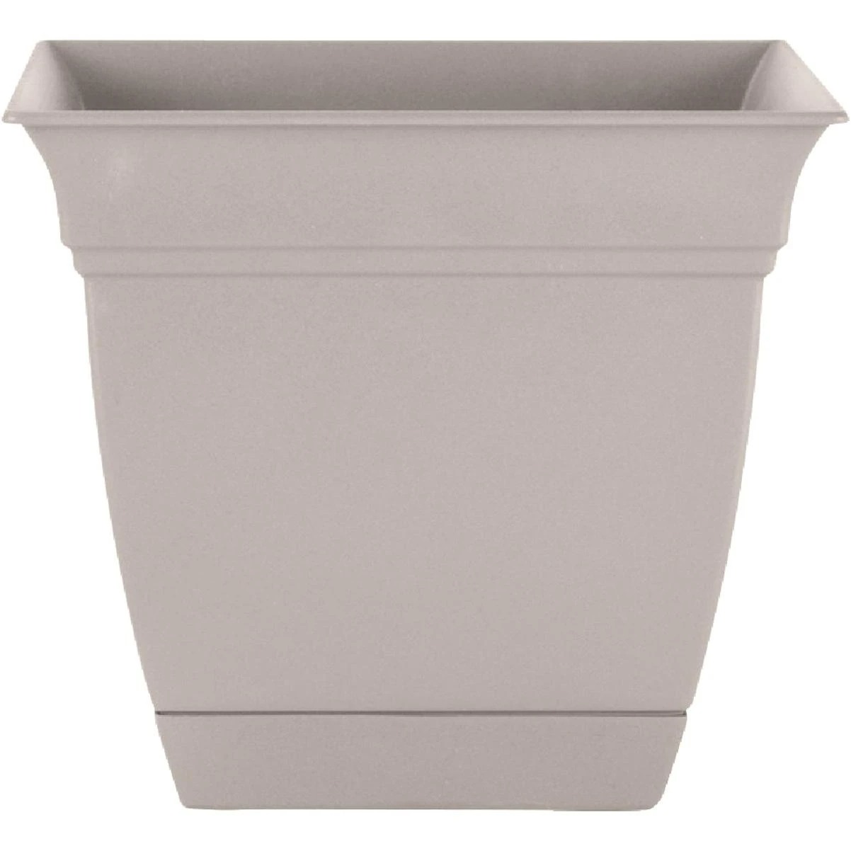 The HC Companies Eclipse 10 in. X 10 in. X 8.75 in. Resin Cottage Stone Planter