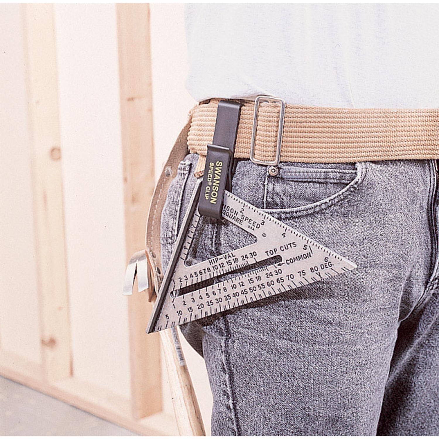 Swanson Original 7.25 in. L X.875 in. H Aluminum Speed Square