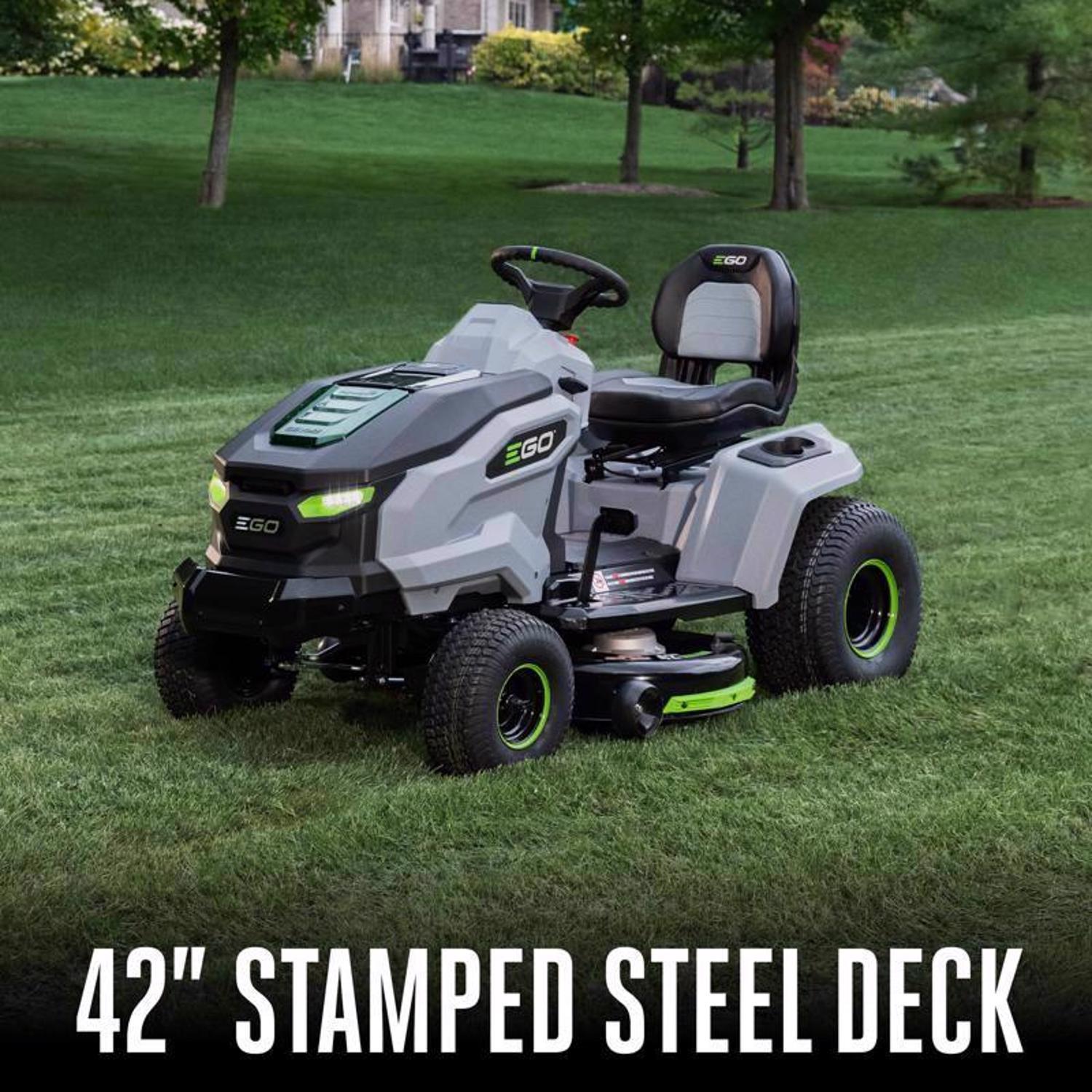 EGO Power+ T6 TR4204 42 in. 56 V Battery Riding Mower Kit (Battery & Charger)