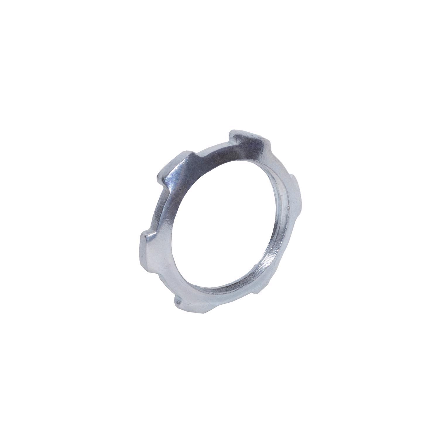Sigma Engineered Solutions 3 in. D Zinc-Plated Steel Electrical Conduit Locknut For Rigid/IMC 1 pk