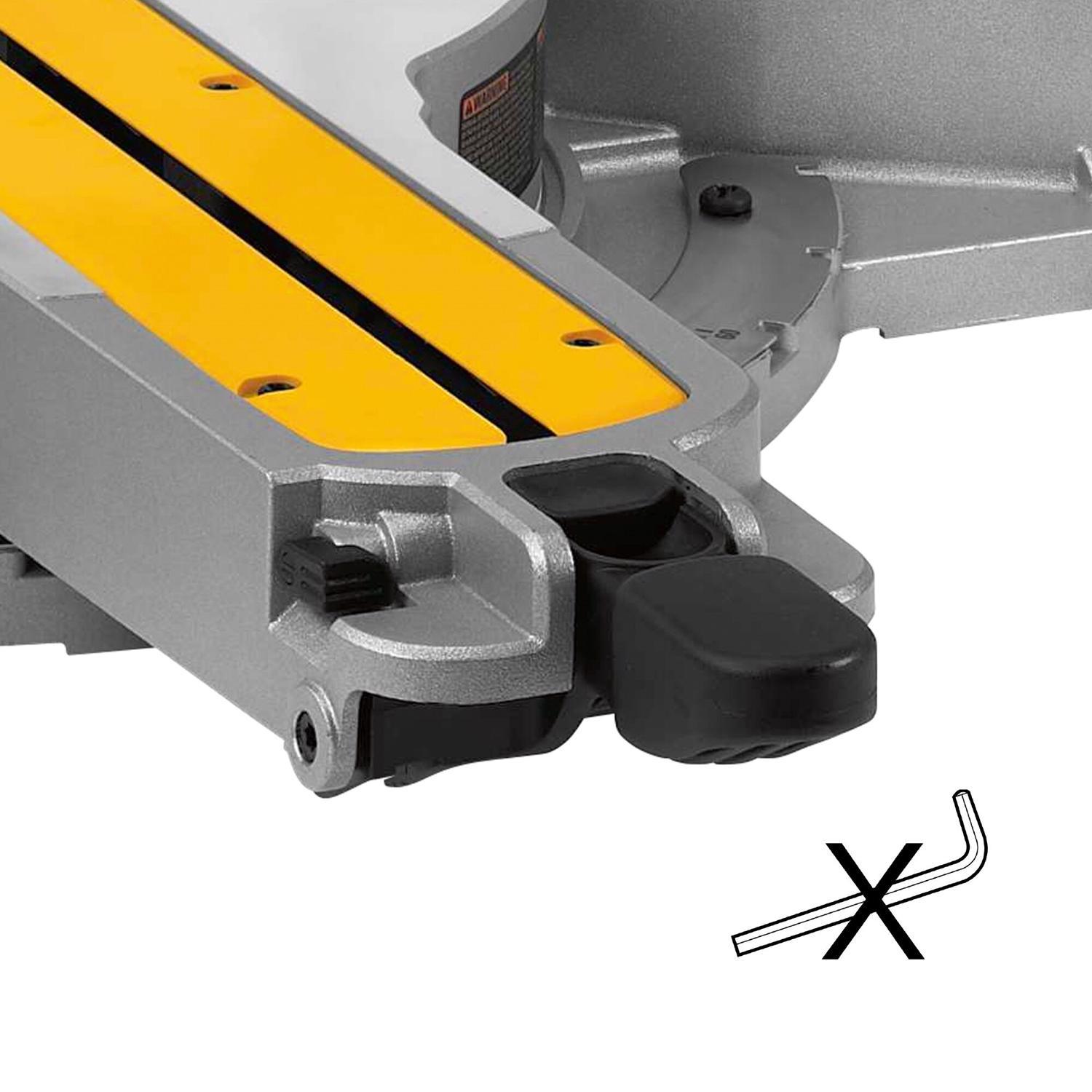DeWalt 15 amps 12 in. Corded Dual-Bevel Sliding Compound Miter Saw