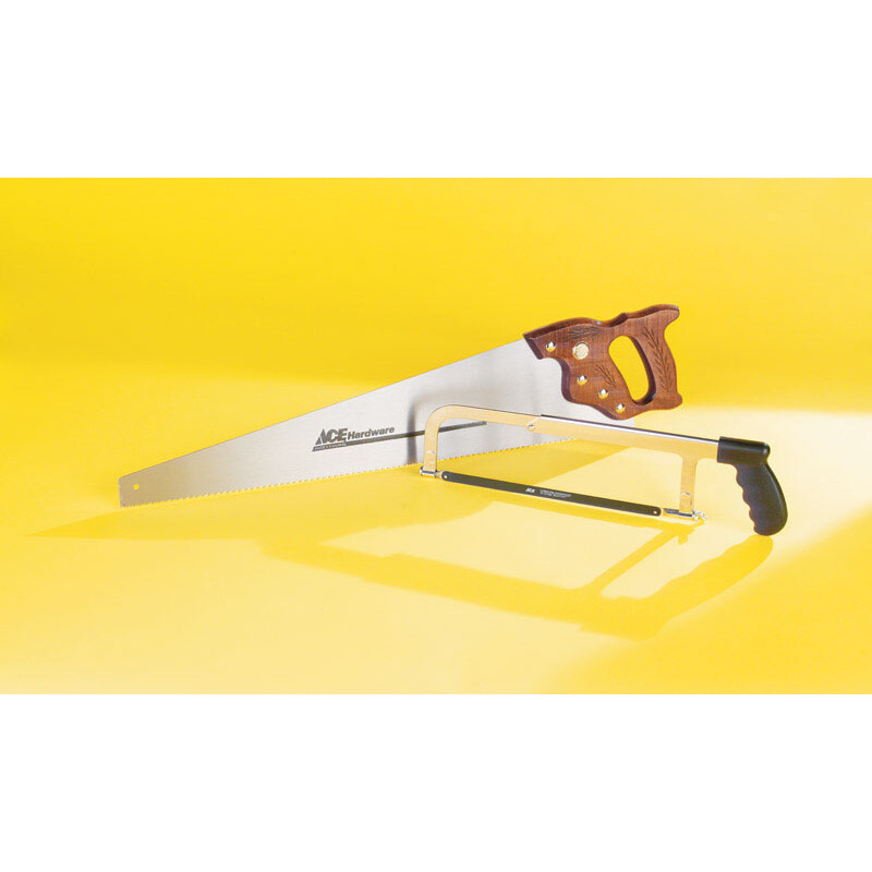 Ace 12 in. Carbon Steel Economy Hacksaw Silver 1 pc