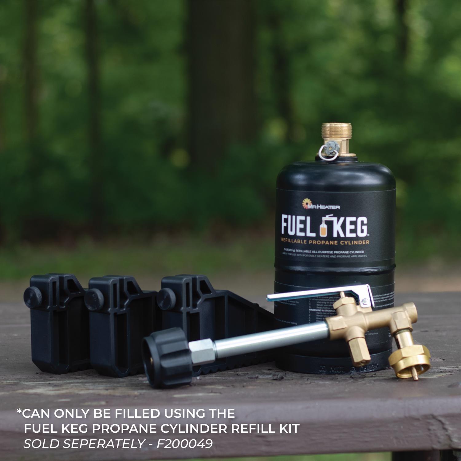 Mr. Heater Fuel Keg 16 oz Brass/Steel Propane Cylinder