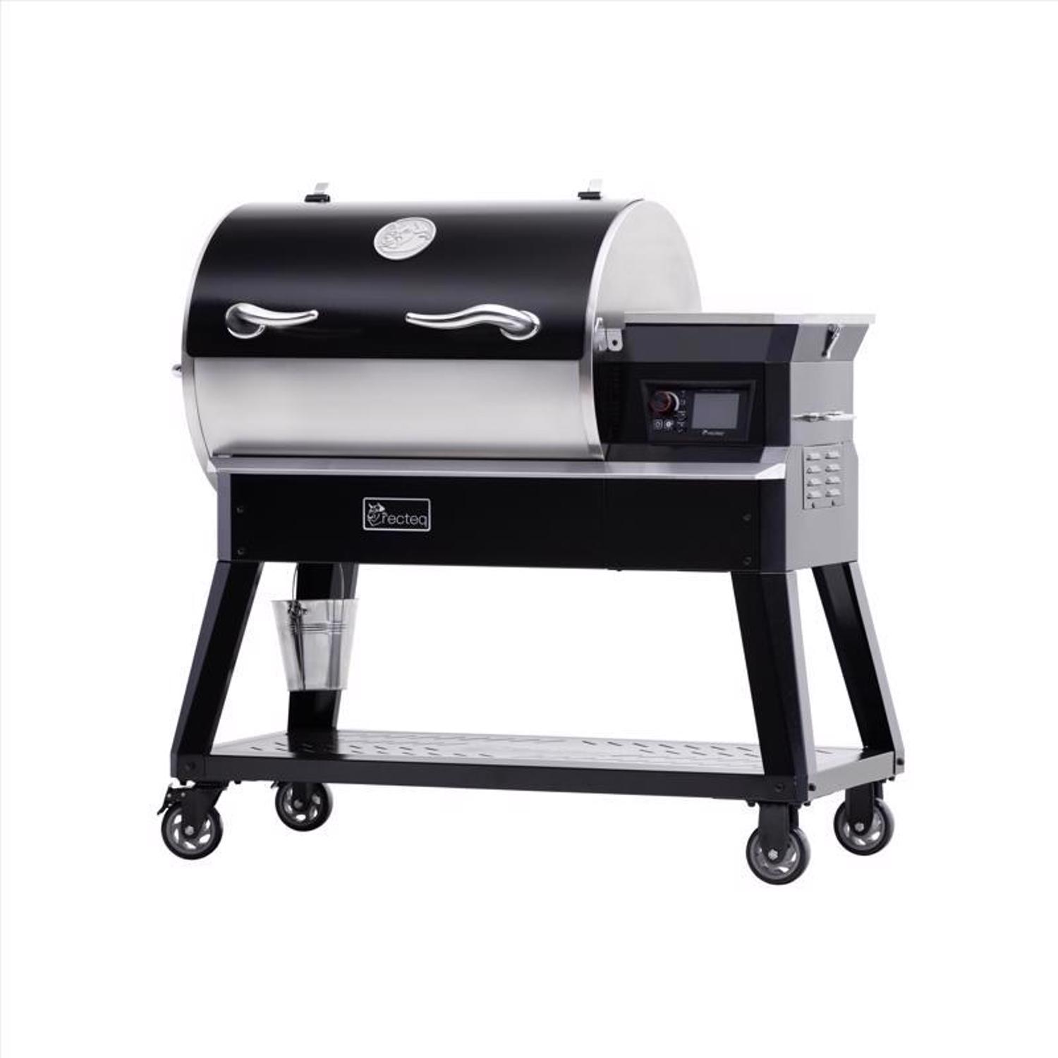 Recteq Deck Boss 900 Wood Pellet WiFi Grill and Smoker Black/Silver