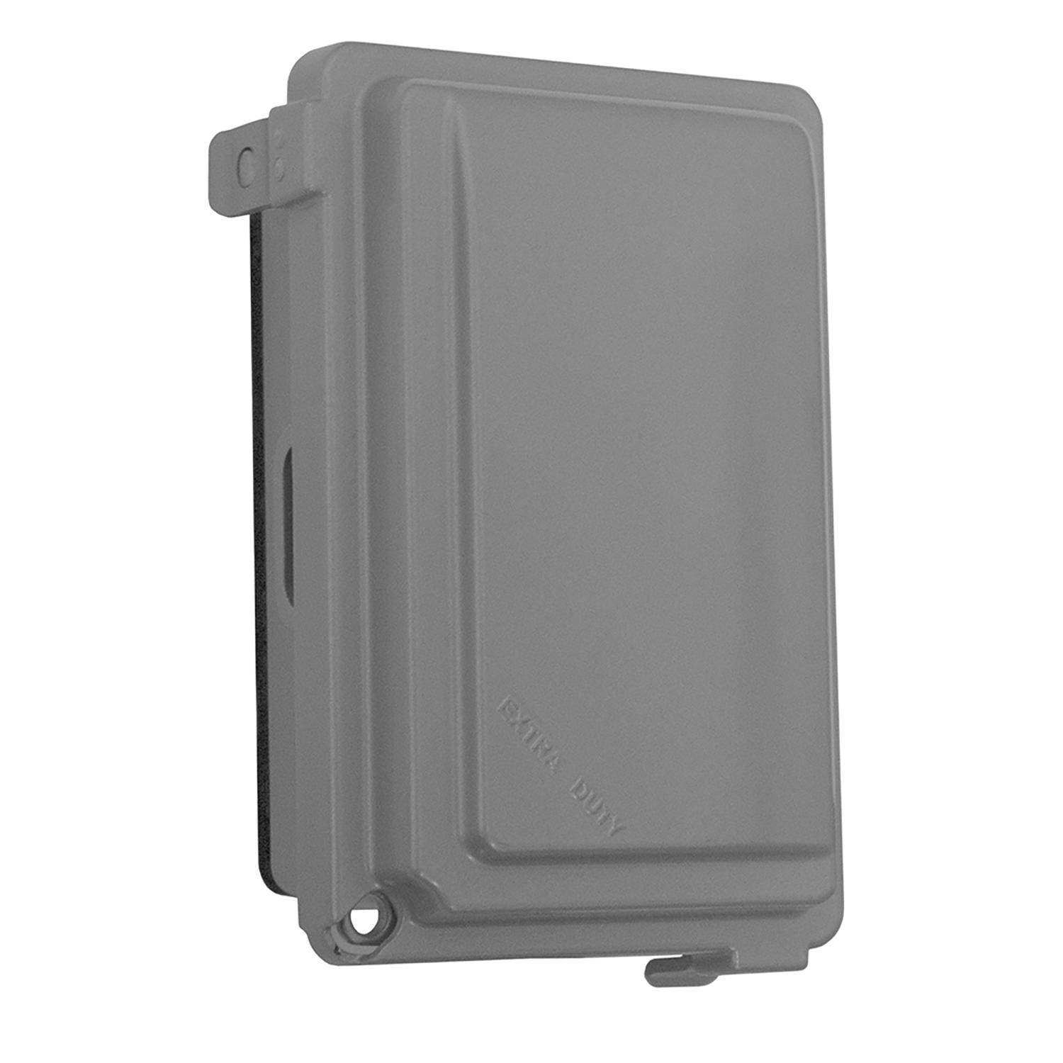 Sigma Engineered Solutions Rectangle Die-Cast Metal 1 gang 5.98 in. H X 4.02 in. W Weatherproof Cove
