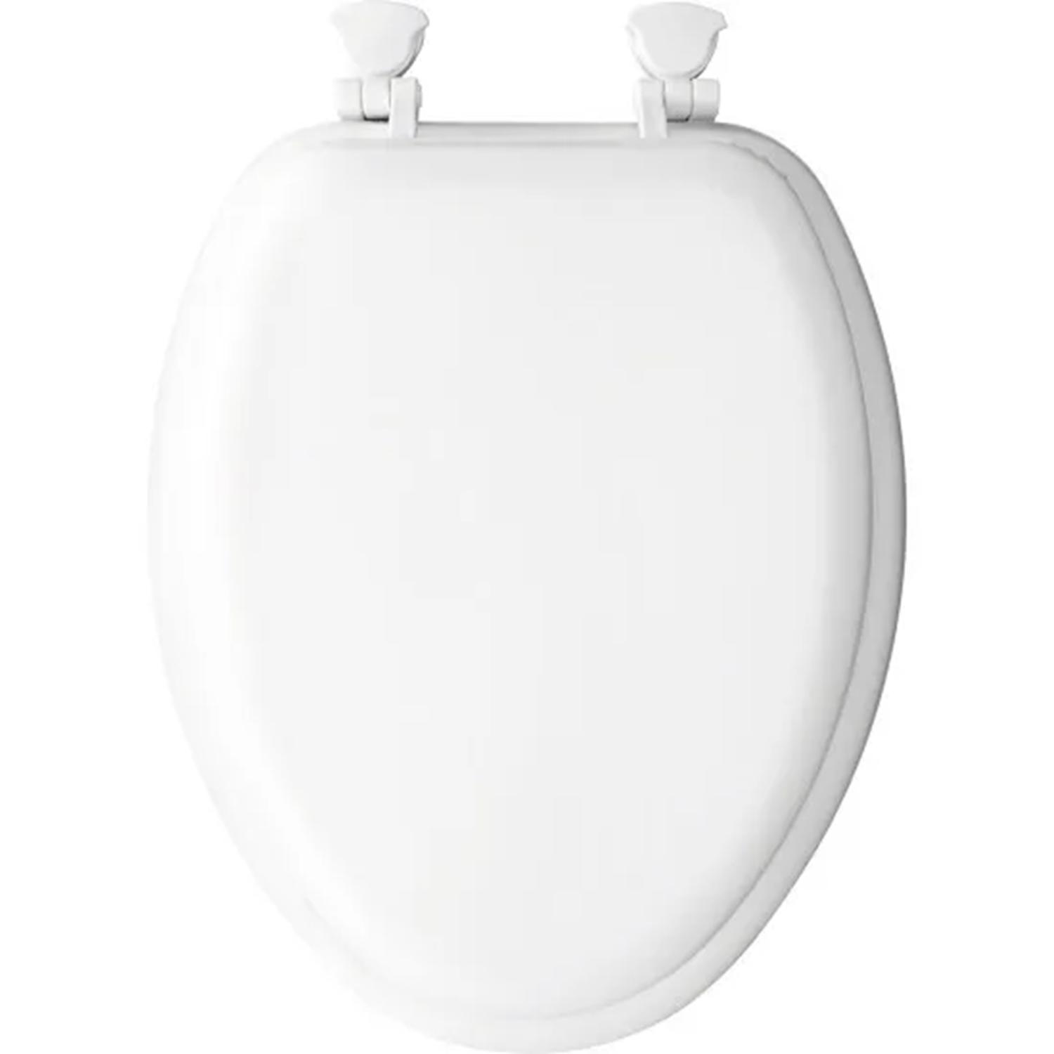 Mayfair by Bemis Eden Elongated White Soft Toilet Seat